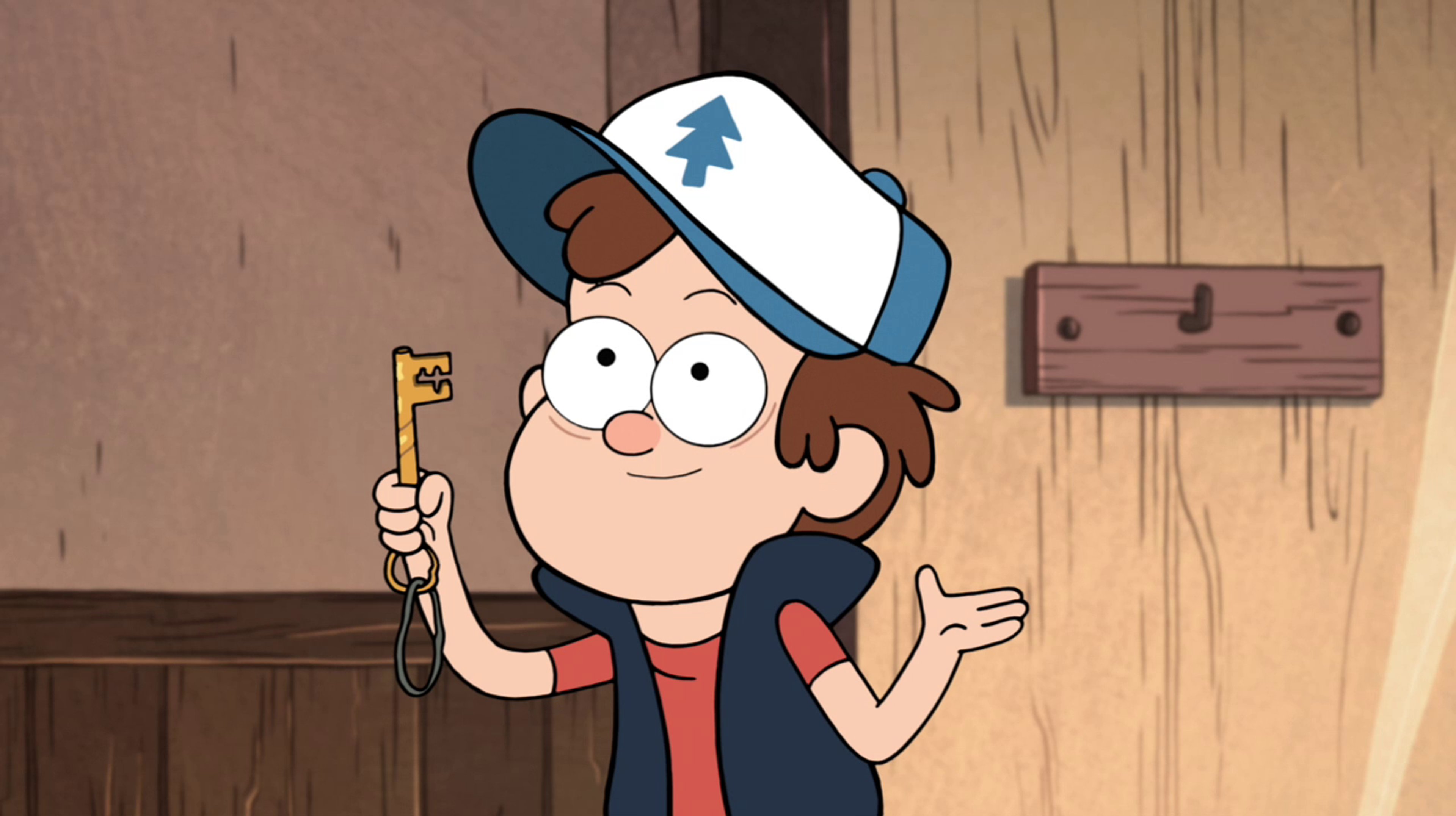 Dipper was born on August 31, 1999 in Piedmont, California to Mr. and Mrs. Pines. He is the twin brother of Mabel Pines.,Dipper has always been curious and analytical, constantly seeking to uncover the mysteries around him.,During the summer of 2012, Dipper and Mabel were sent to stay with their great-uncle Stan in the strange town of Gravity Falls, Oregon.,In Gravity Falls, Dipper discovered a mysterious journal that helped him and Mabel navigate the supernatural occurrences in the town.,Dipper is driven to solve the mysteries of Gravity Falls, often putting himself in danger to uncover the truth.