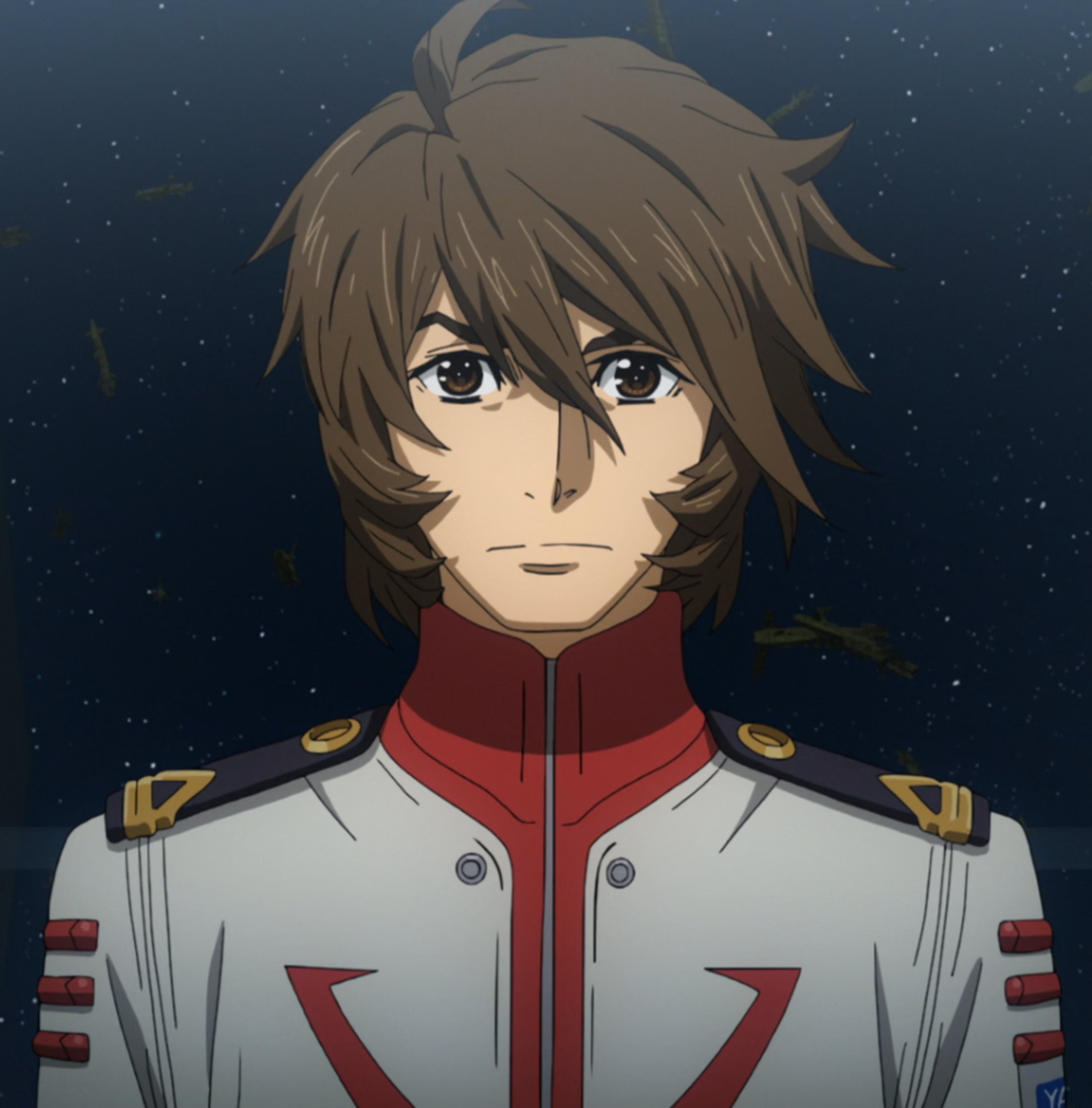 Susumu Kodai, space battleship captain from Space Battleship Yamato 2199