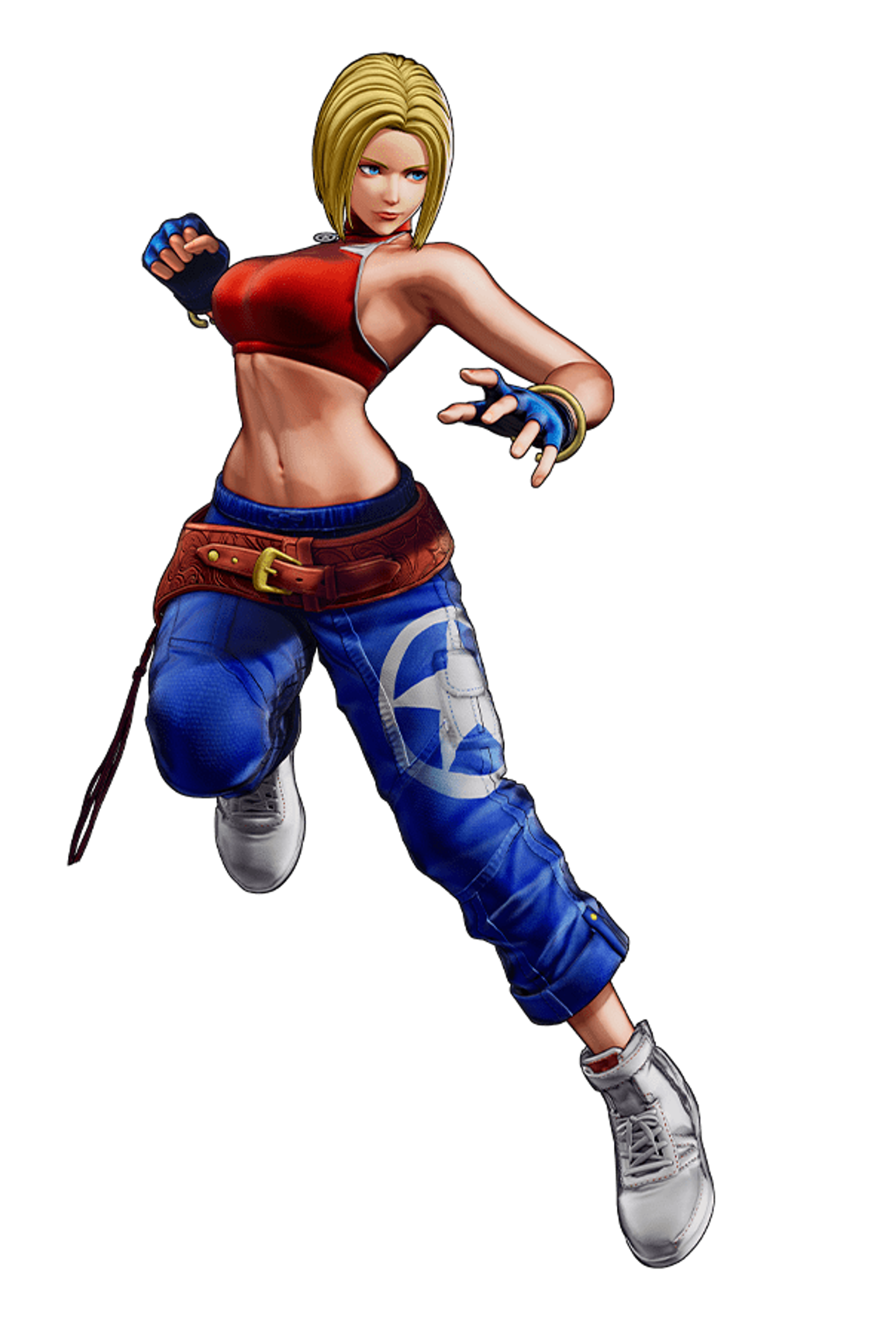 Blue Mary, private detective from King of Fighters
