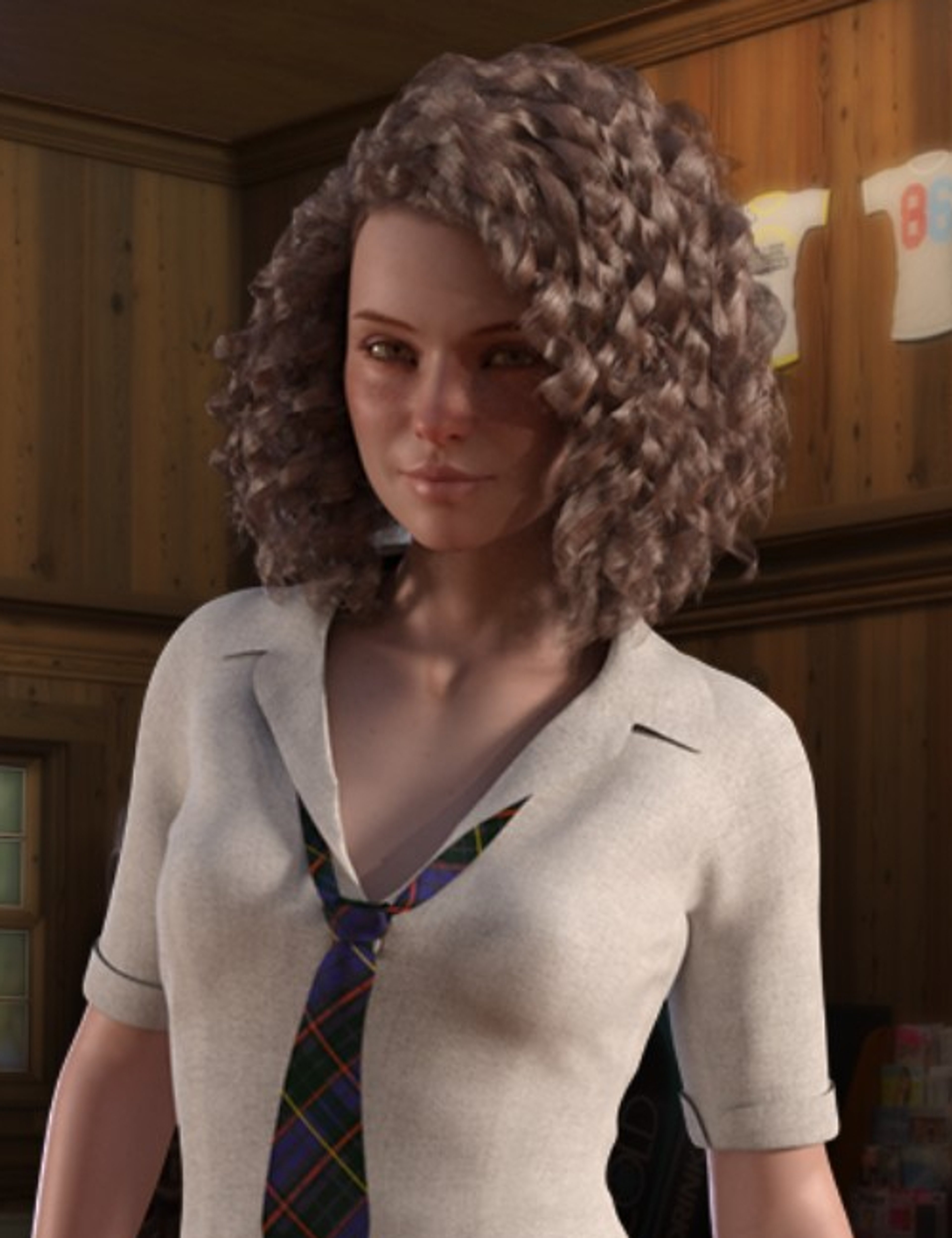 British female store manager in her early 20s