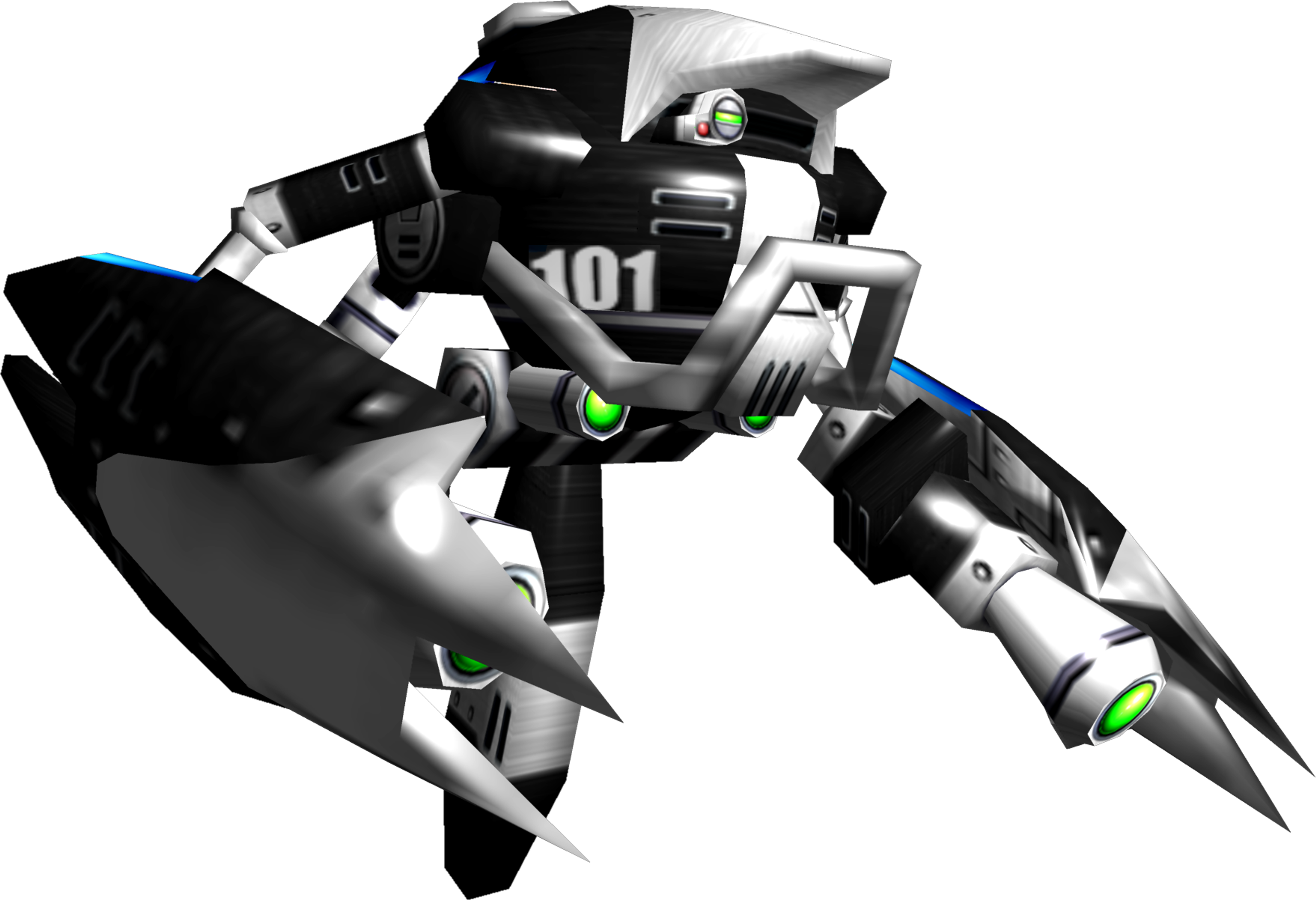 E-101 Mark II, a robotic combat unit from Sonic the Hedgehog universe