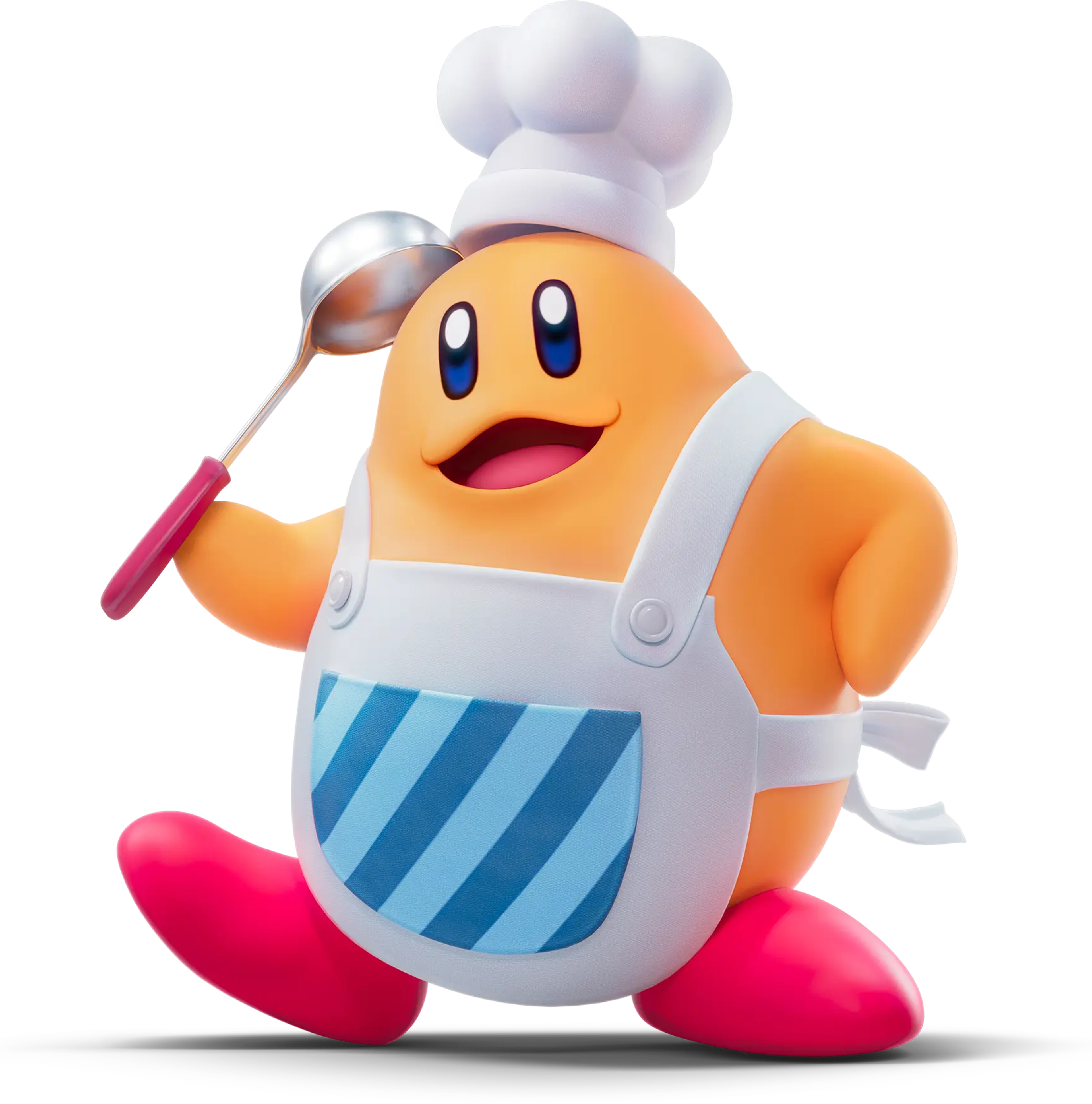 Egg-shaped Chef Kawasaki from Kirby universe
