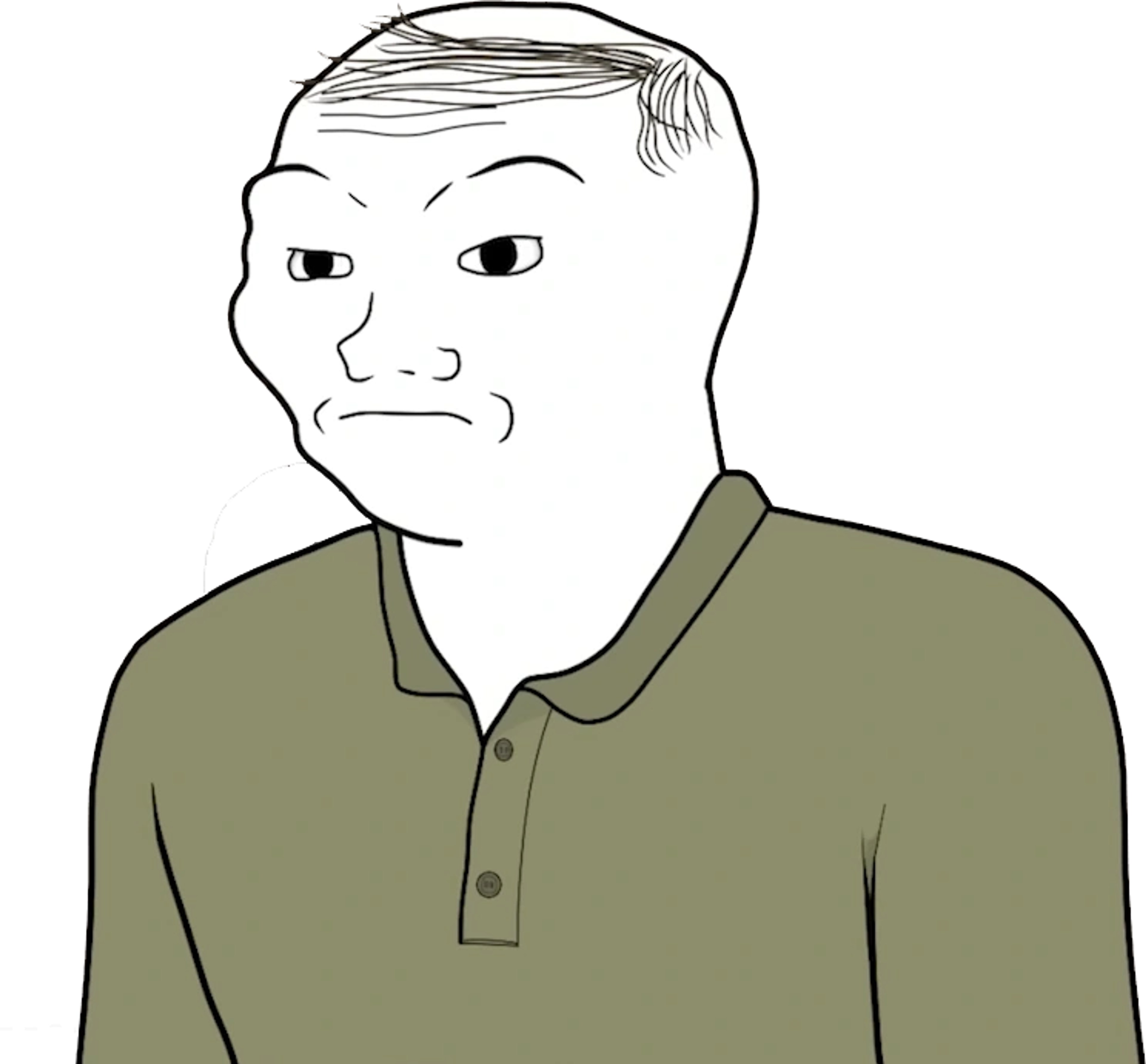 A young man with a withdrawn expression, wearing simple, unkempt clothing.