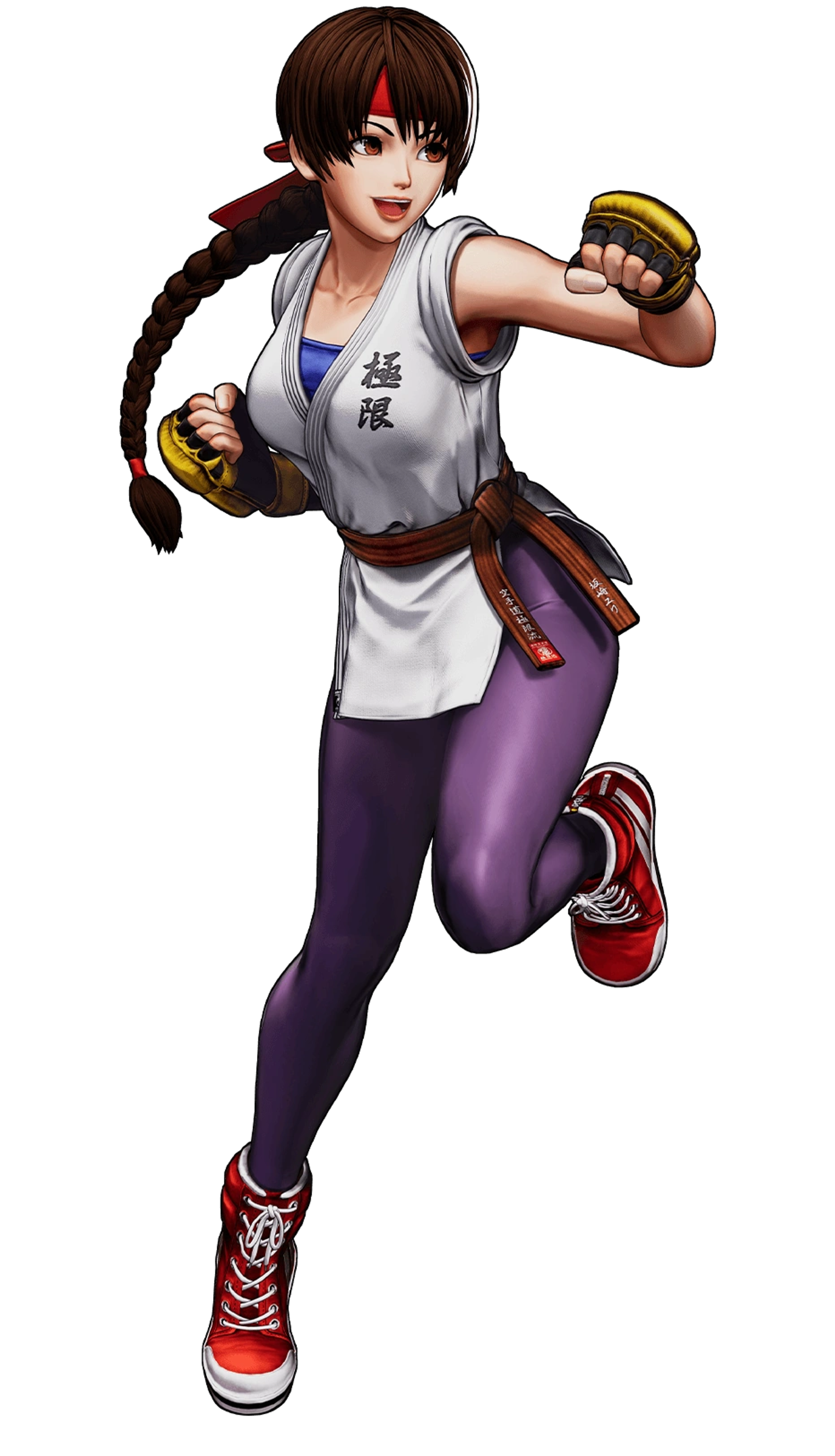 Yuri Sakazaki, female martial artist from King of Fighters