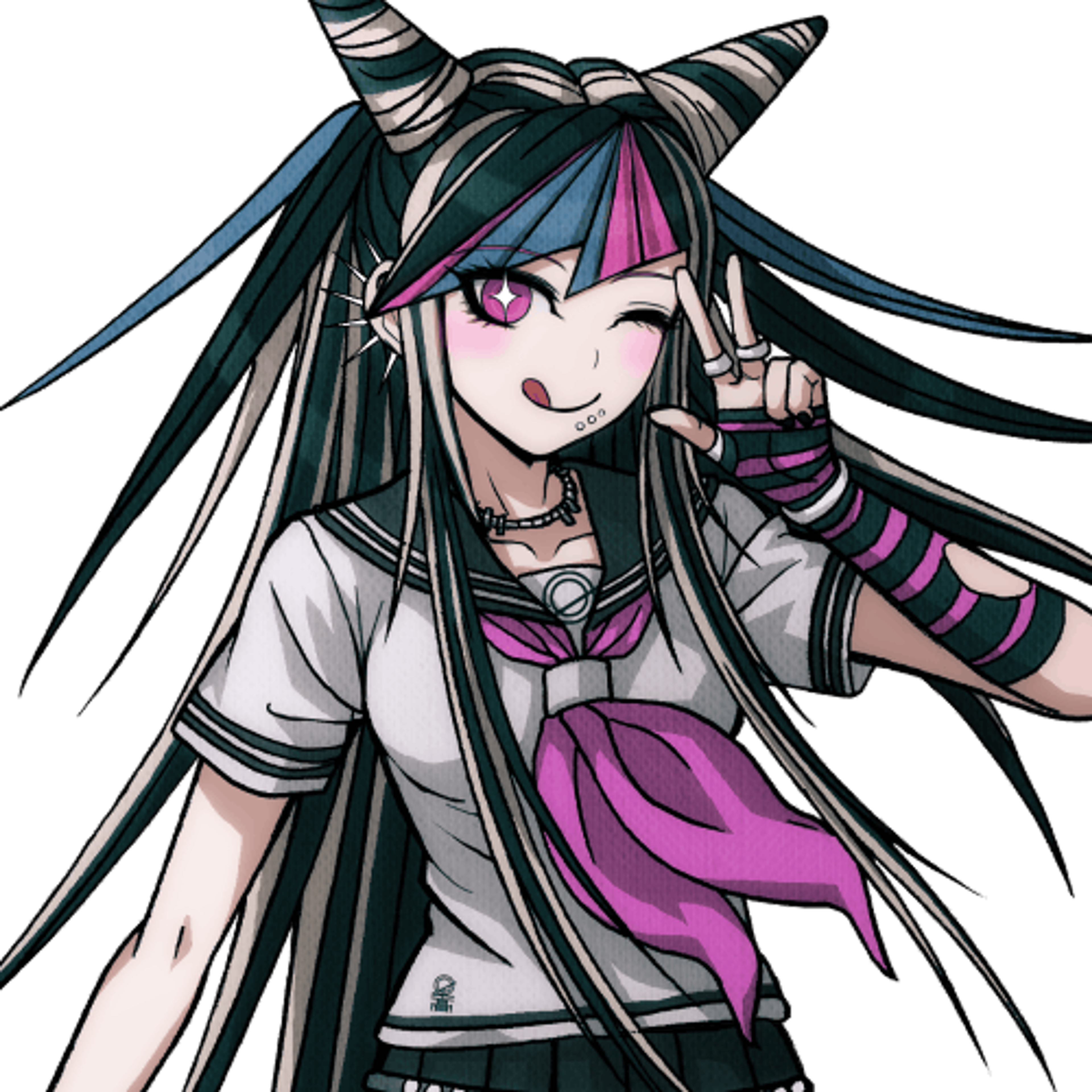 Ibuki Mioda, anime punk rock musician character