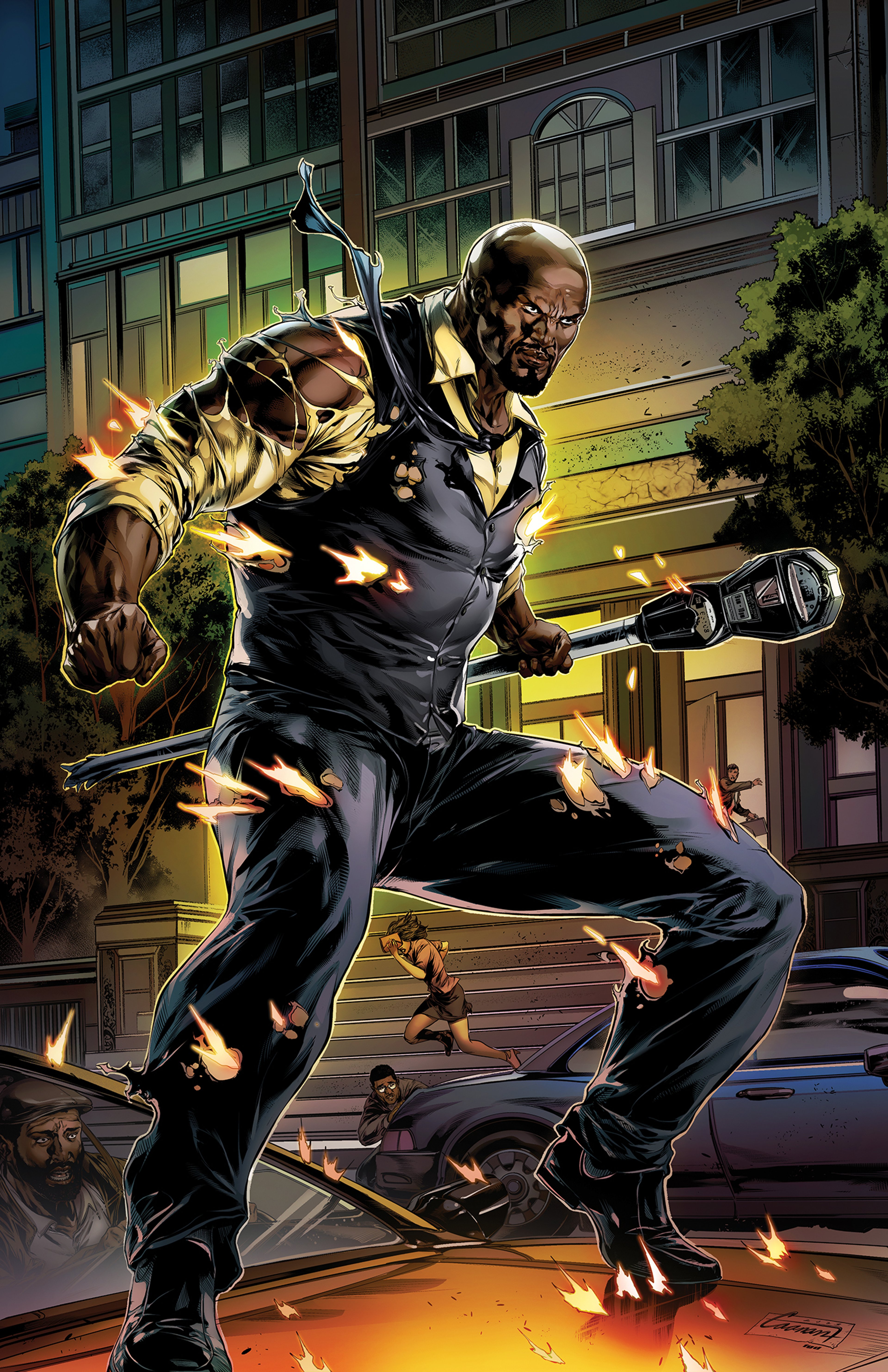 Luke Cage, Marvel superhero with unbreakable skin