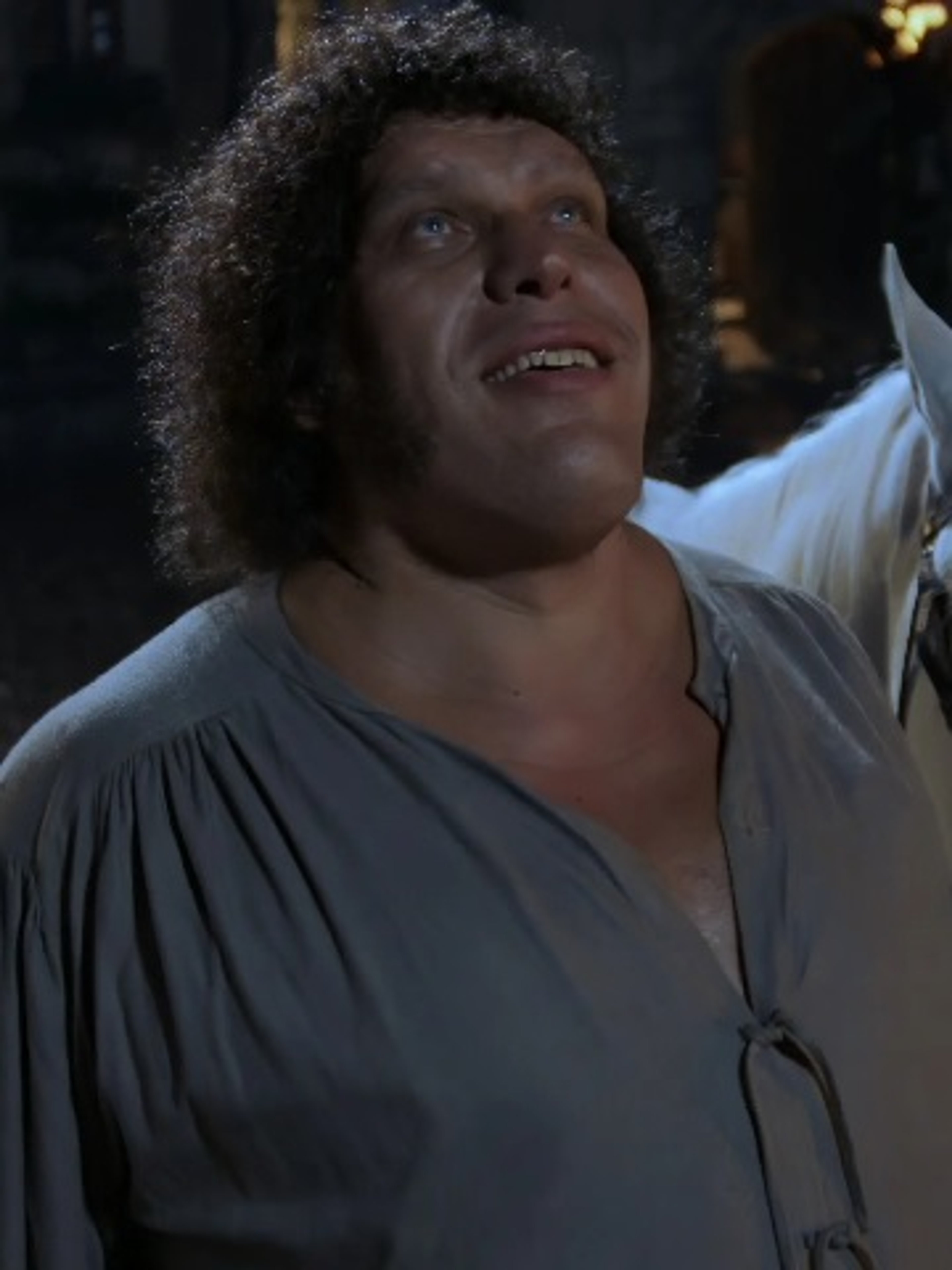 Fezzik, a large, gentle giant from The Princess Bride