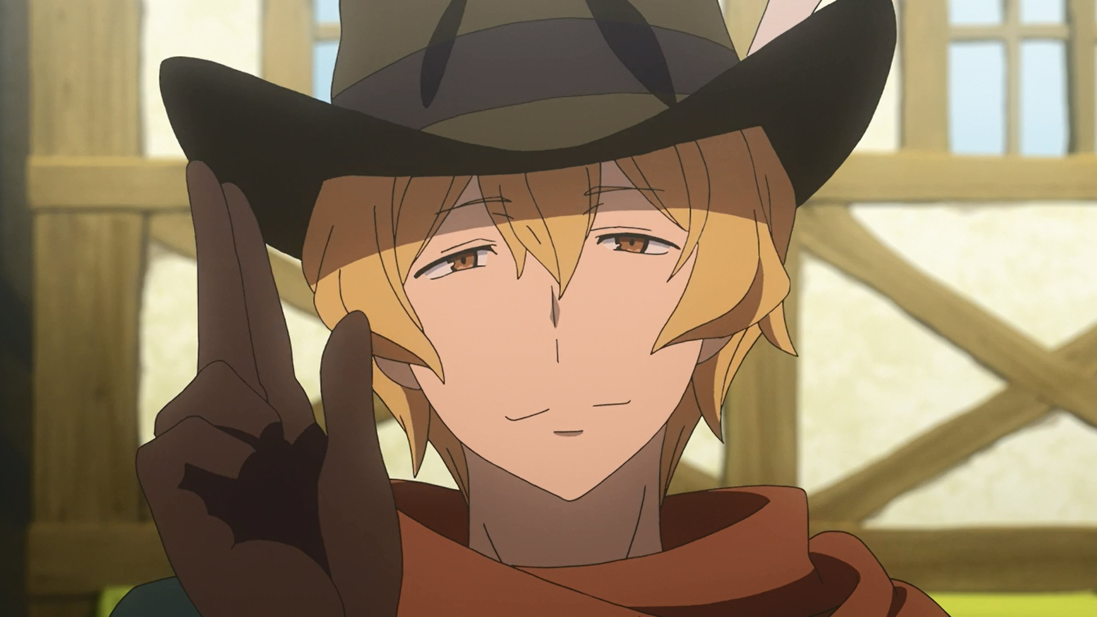 Hermes, a divine messenger from the DanMachi universe