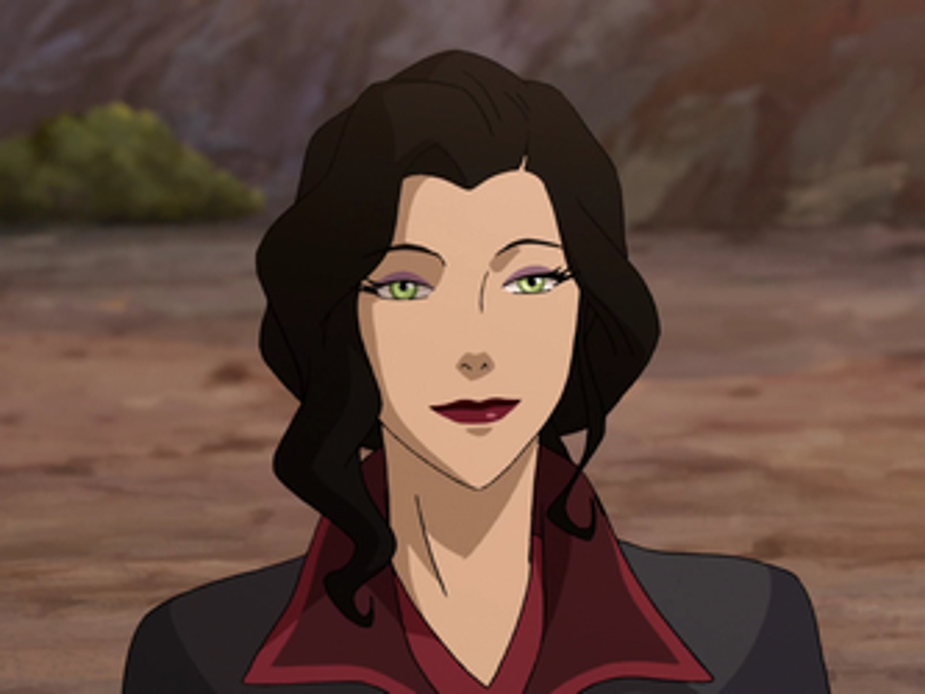 Grew up as the privileged daughter of a wealthy industrialist,Lost her mother at a young age,Became skilled in self-defense, engineering, driving,Befriended Korra and joined the fight against the Equalists