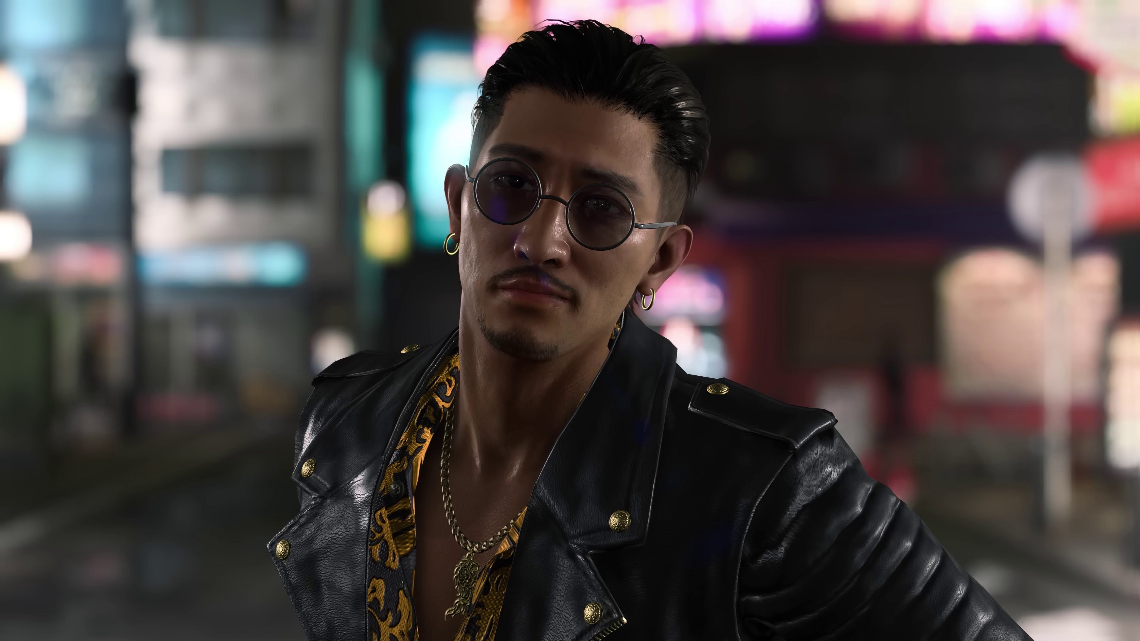 Asian male chef and former gang leader in chef's attire