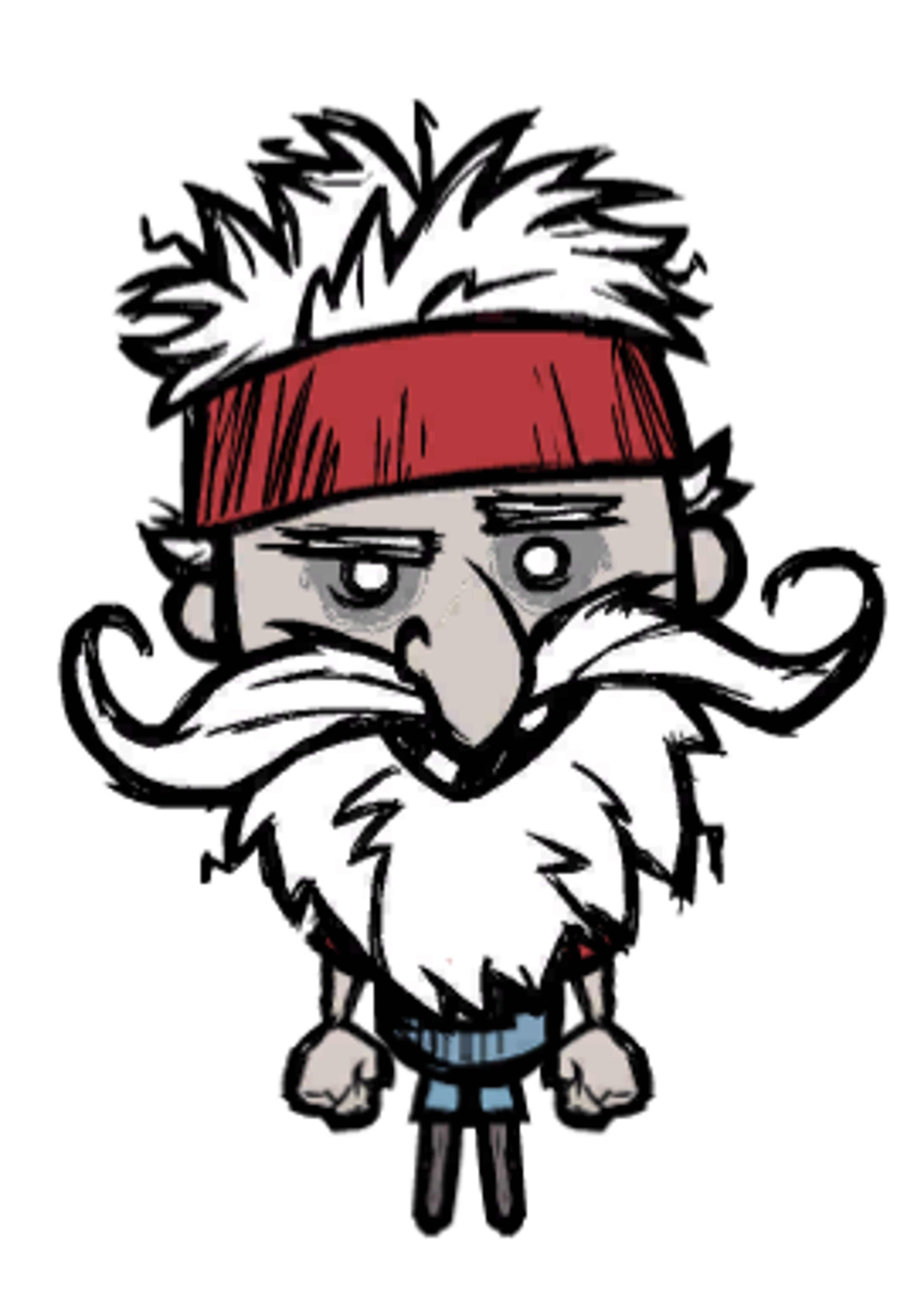 A cartoon illustration of a pirate captain with wooden peg legs
