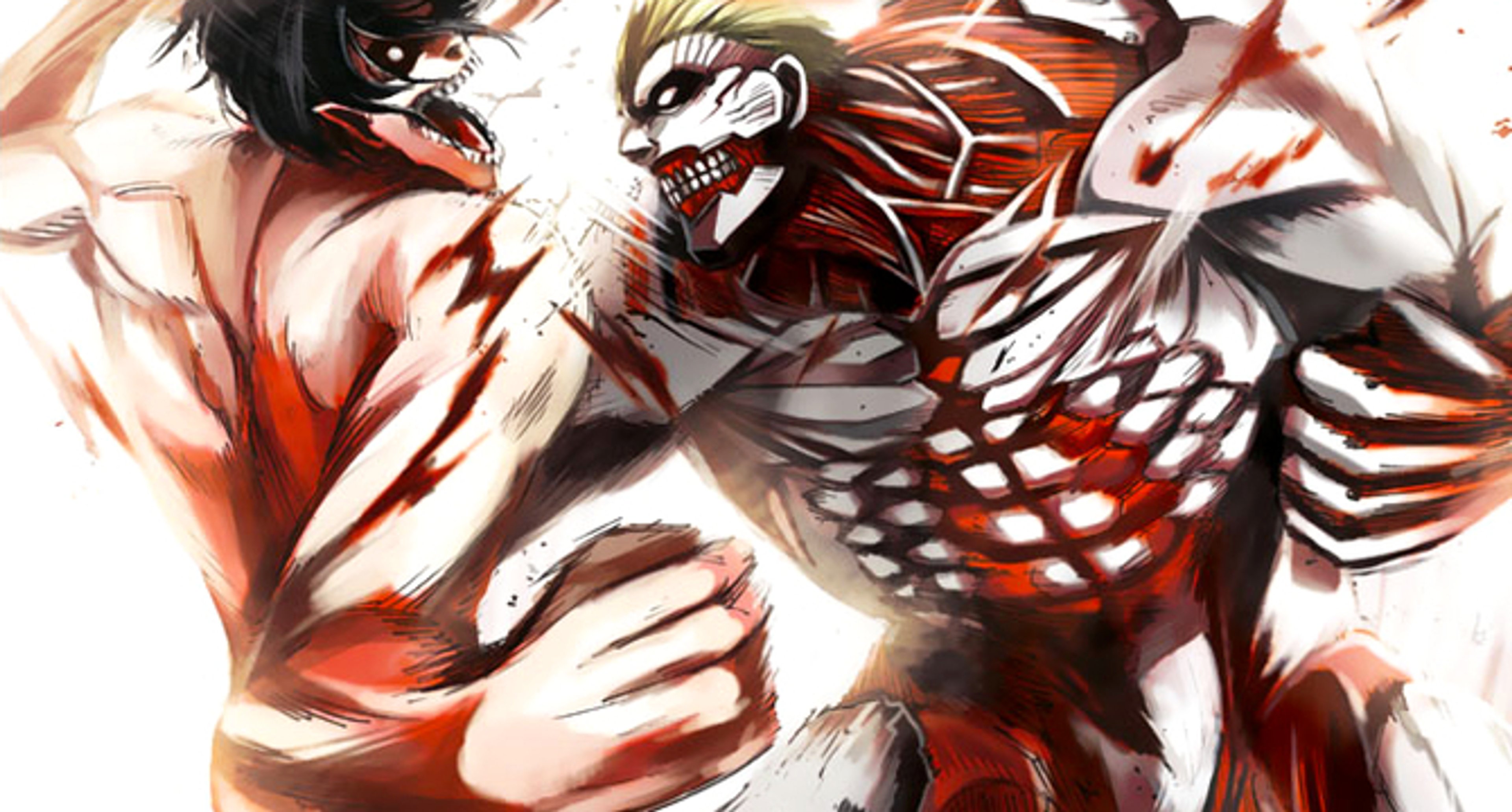 An illustration of the character Mikasa Ackerman from Attack on Titan, in a battle-ready pose.