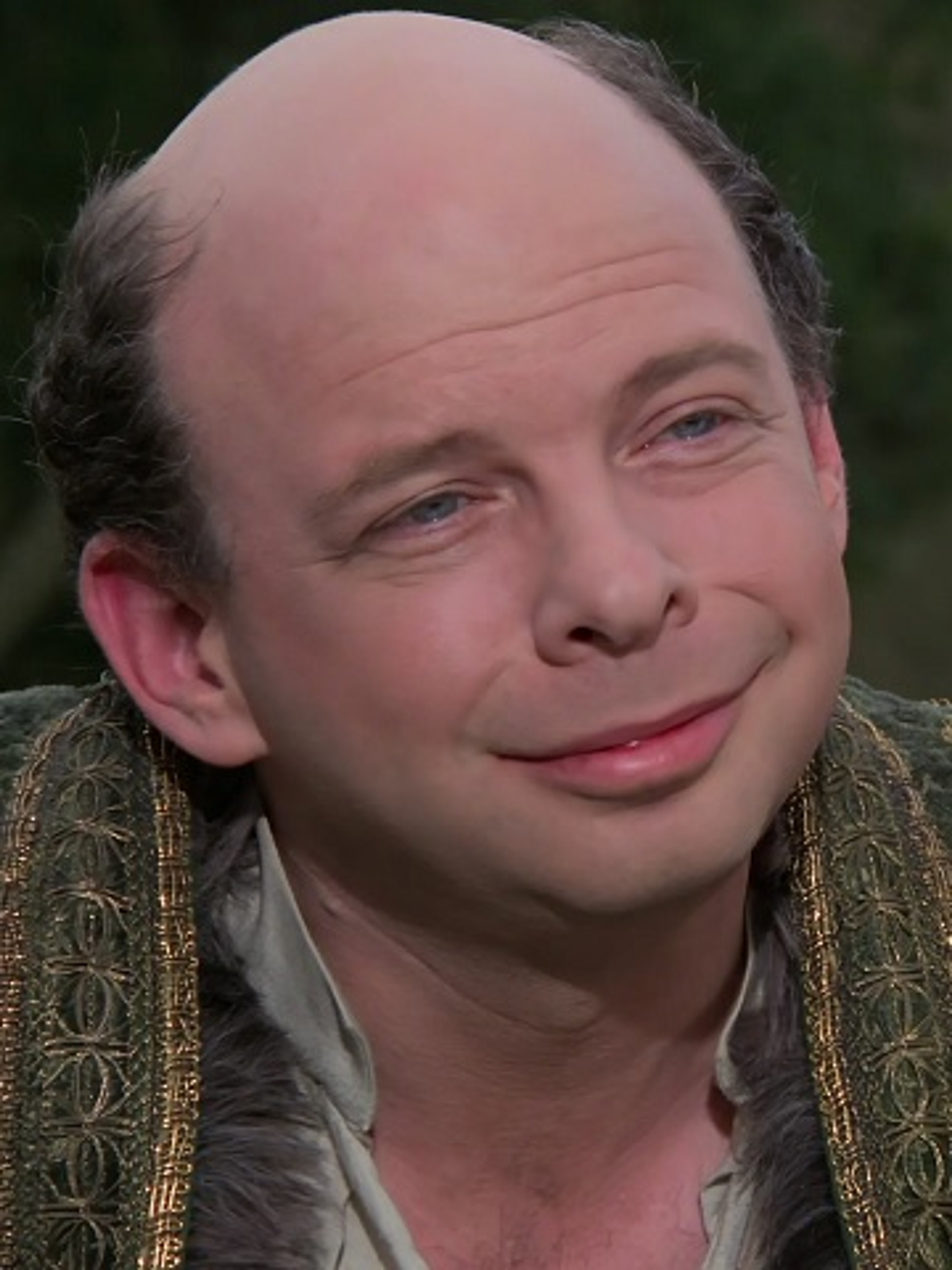 Vizzini from The Princess Bride, a small Sicilian criminal mastermind