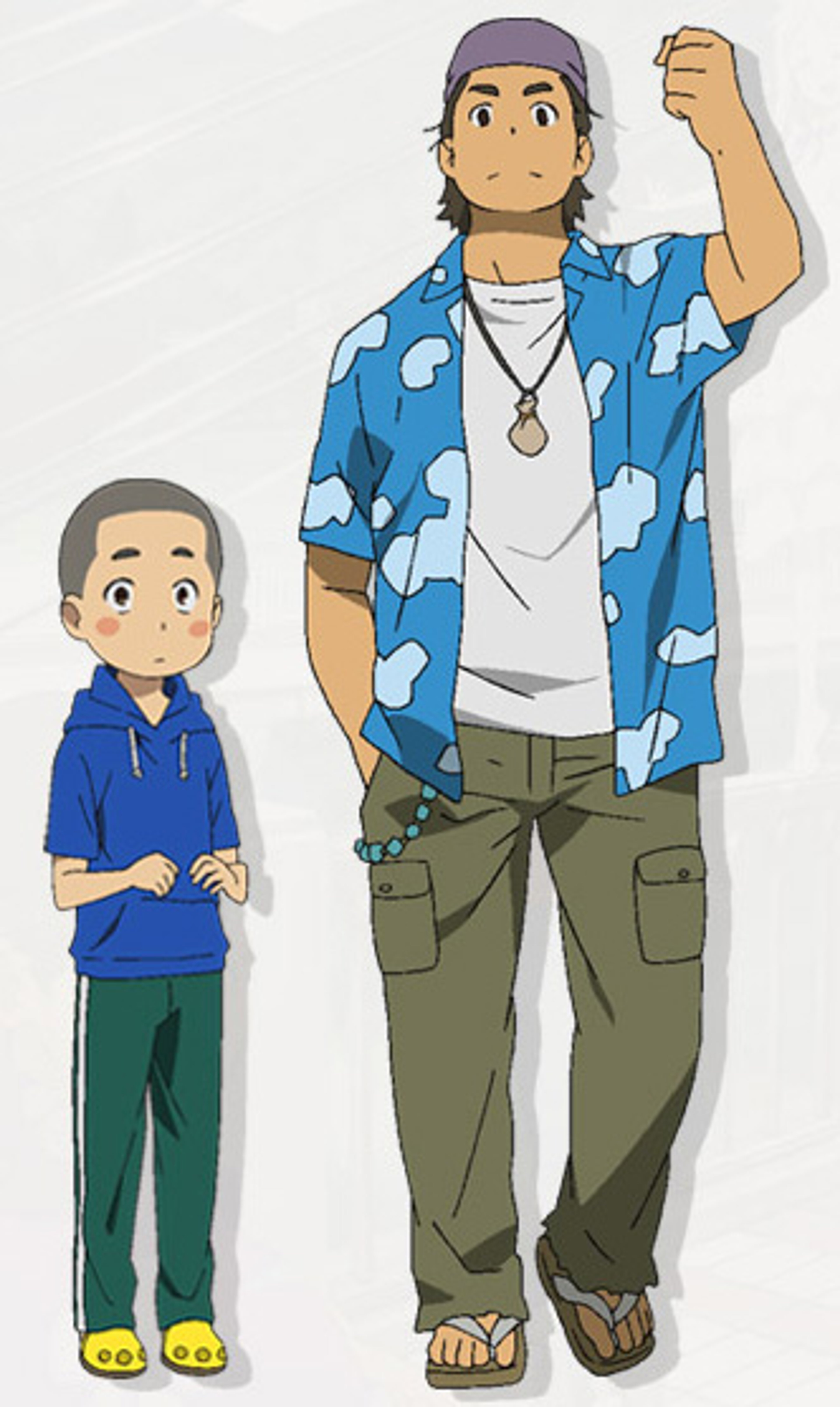 Tetsudō 'Poppo' Hisakawa, a world traveler from Anohana anime