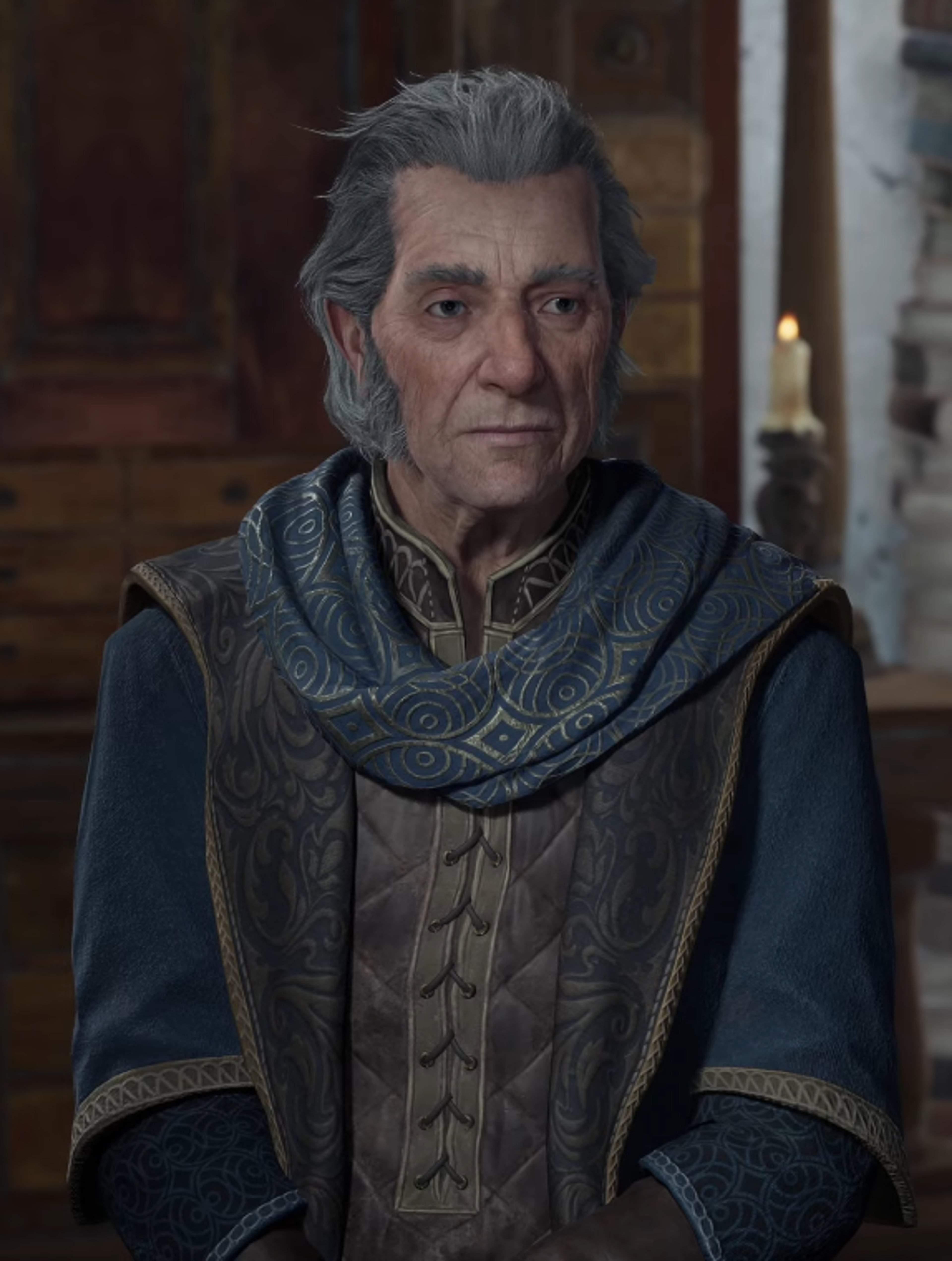 Hogwarts Professor Eleazar Fig, an elderly wizard