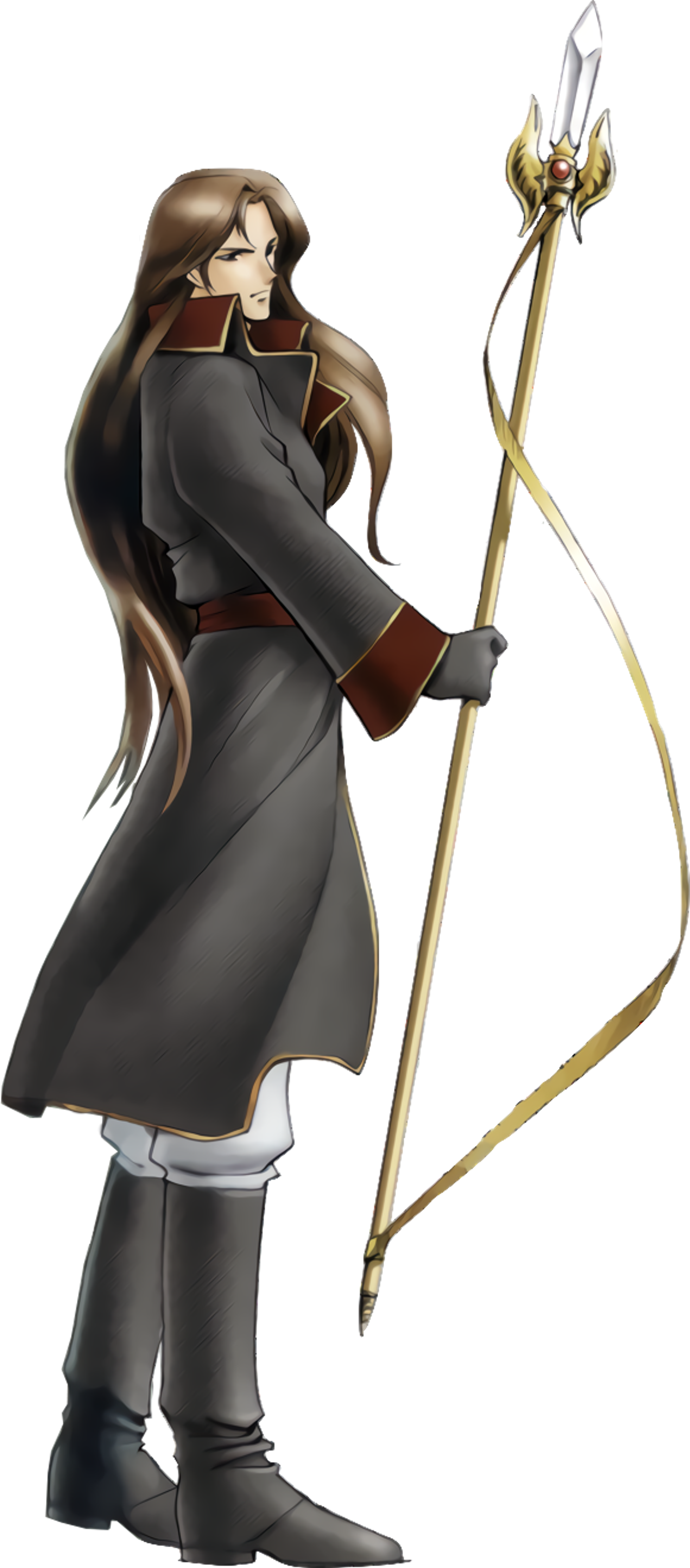 A powerful warrior prince wielding a legendary spear