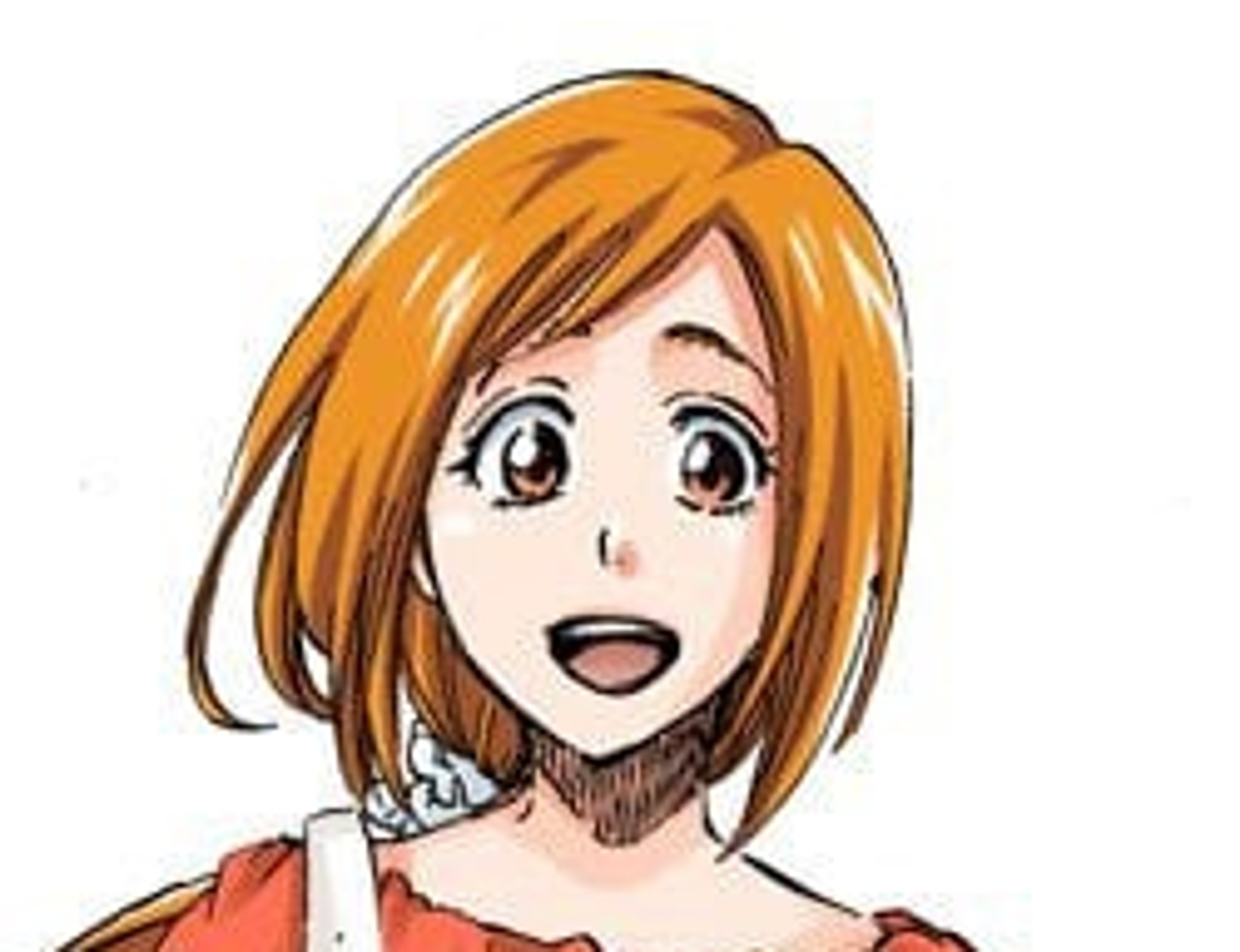 Her brother Sora raised her after their parents died,Sora sacrificed himself to save Orihime from a Hollow,She joins Ichigo's group to help fight Hollows with her healing powers