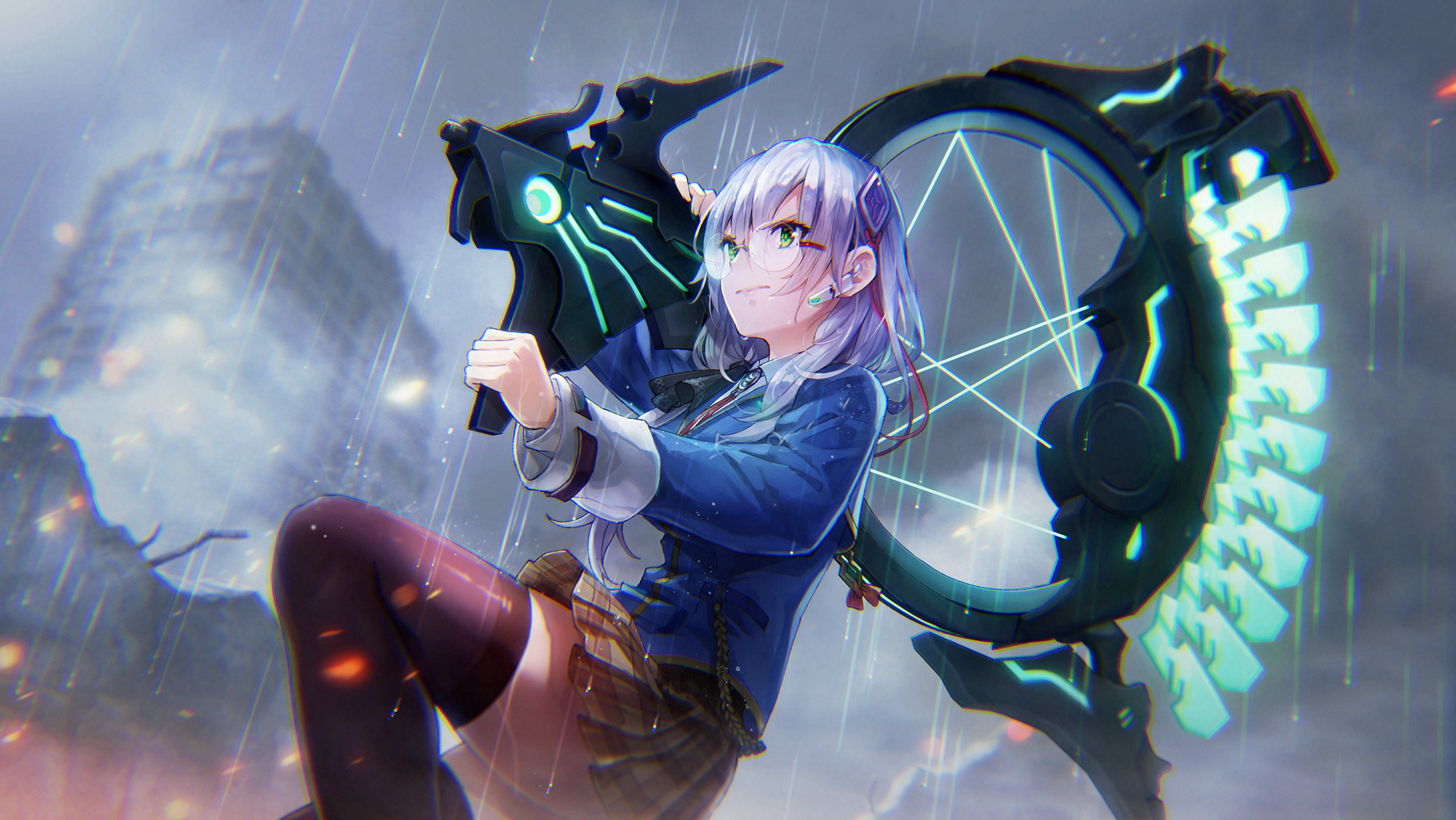 Grew up in Niigata, Japan, showing exceptional aptitude for technology from a young age.,Joined the underground hacker organization 'Orchid' as a teenager, quickly rising through their ranks.,Gained international recognition after secretly preventing World War III through her hacking abilities.,Was recruited into the Seraphim program due to her technical expertise and problem-solving skills.,Initially reluctant to join Squad 31A, but eventually found her place as the team's technical specialist and voice of reason.,Harbored a secret admiration for the band 'She is Legend', which was discovered by her teammates to her embarrassment.