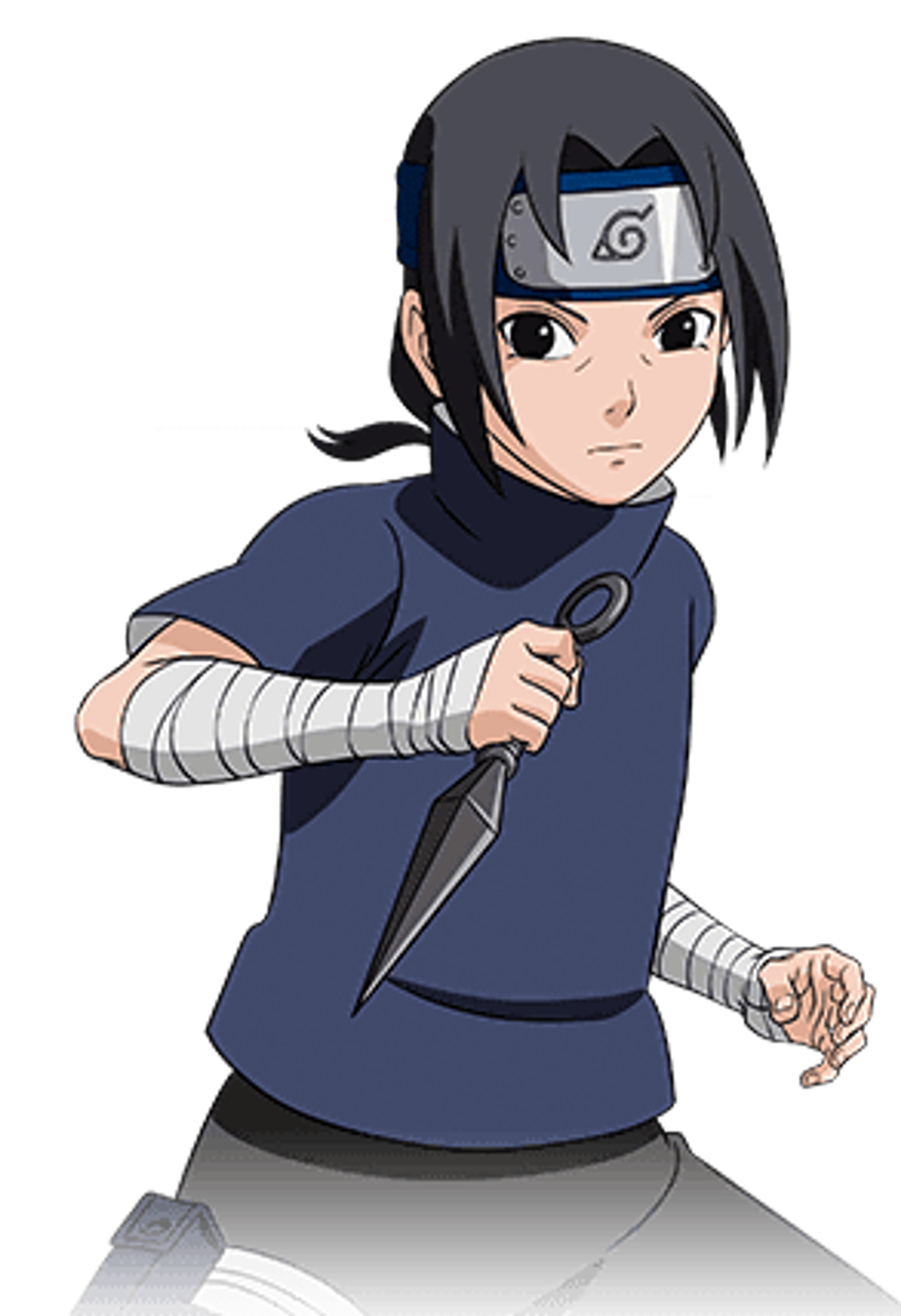 A young man with dark hair in a fighting stance