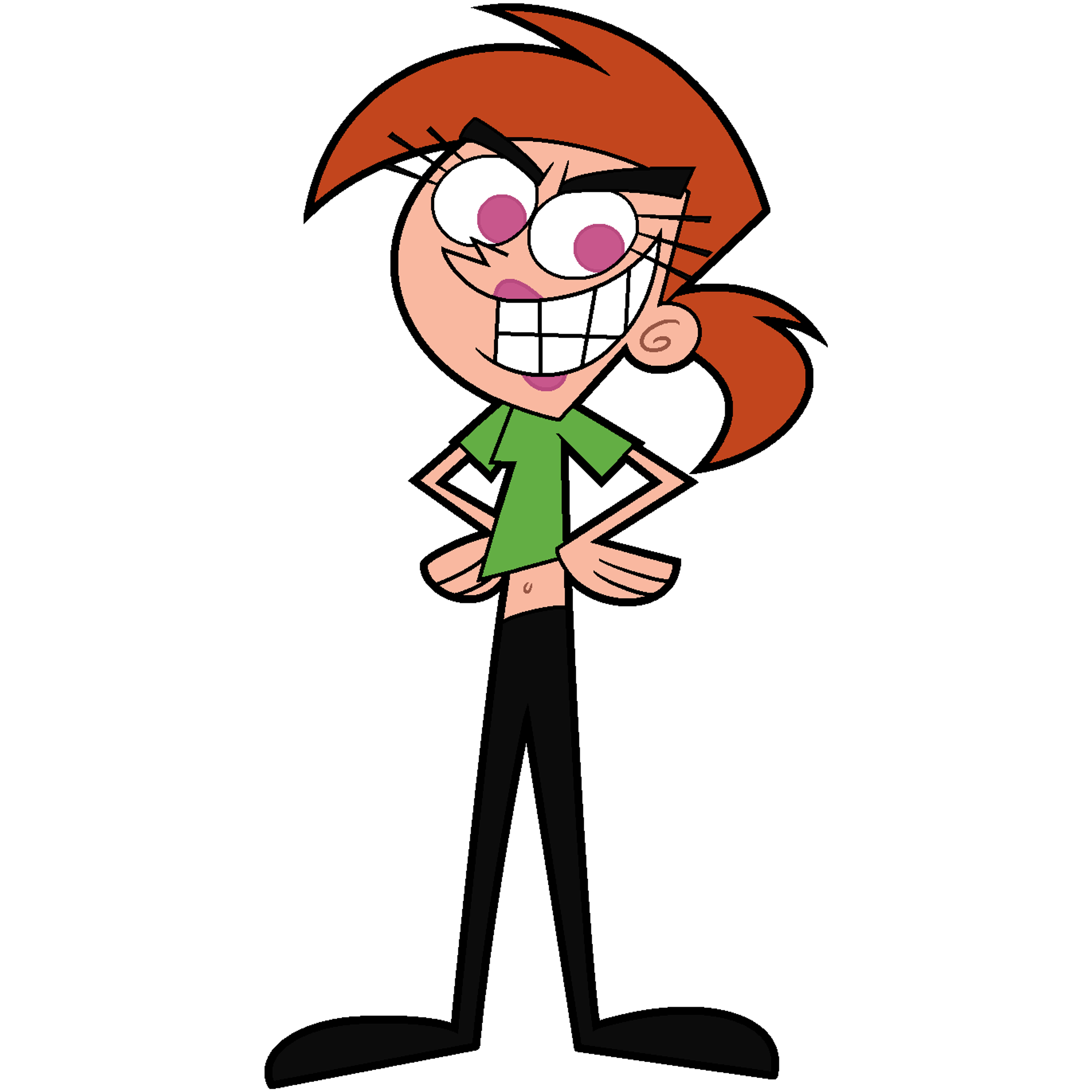 An animated cartoon character named Vicky from the Nickelodeon series 'The Fairly OddParents'.