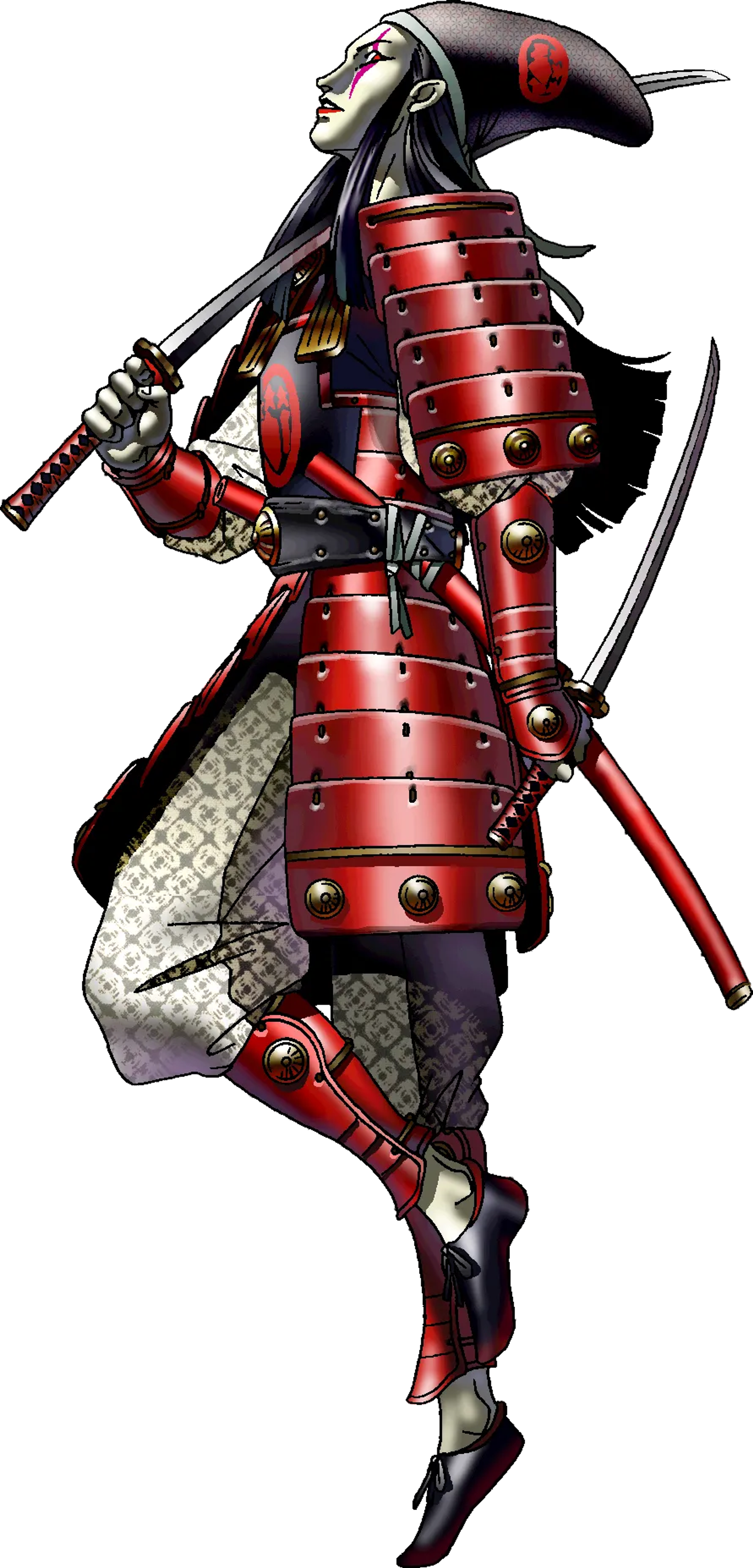 Yoshitsune, legendary Japanese samurai general from Megami Tensei