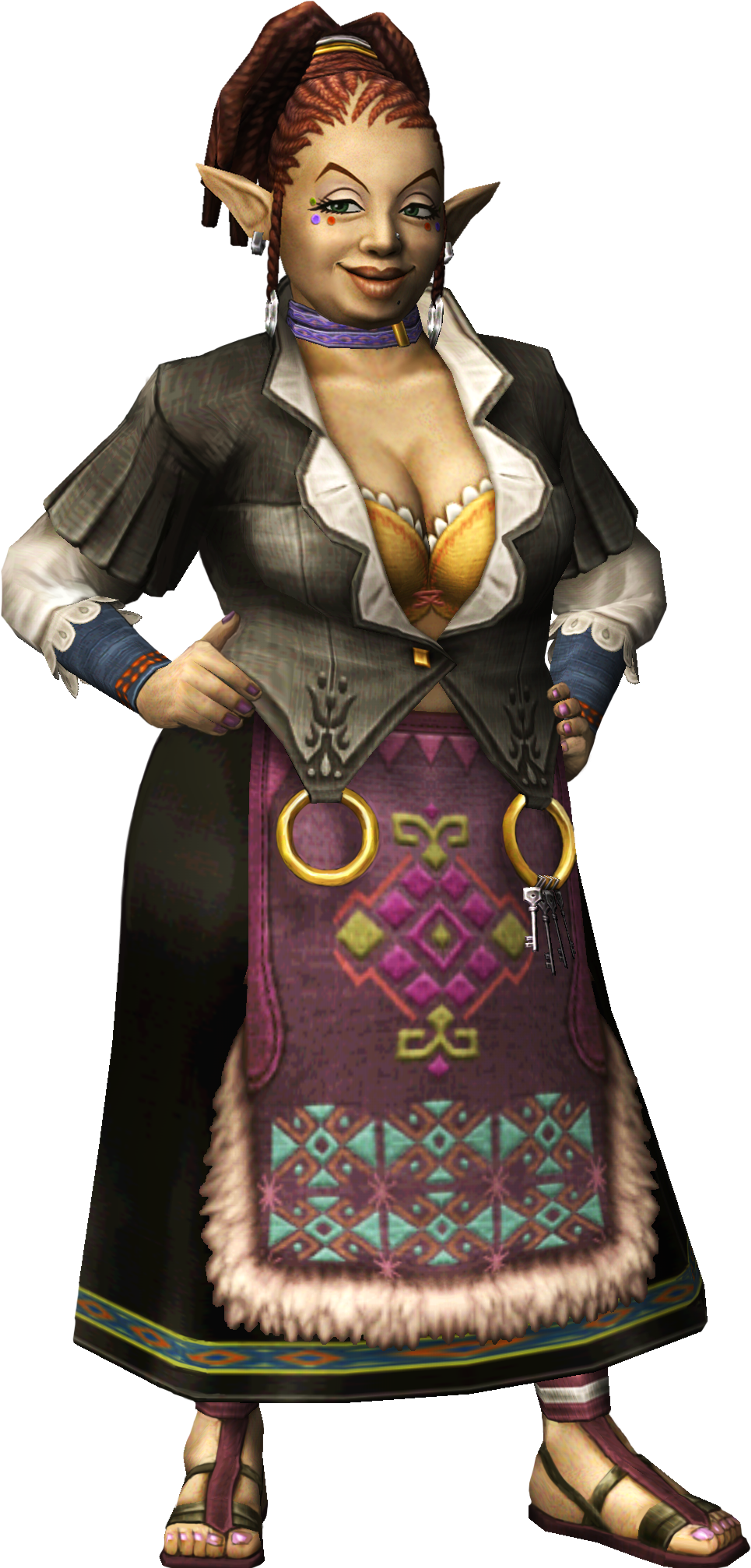 Telma, a middle-aged Hylian bar owner from Legend of Zelda: Twilight Princess