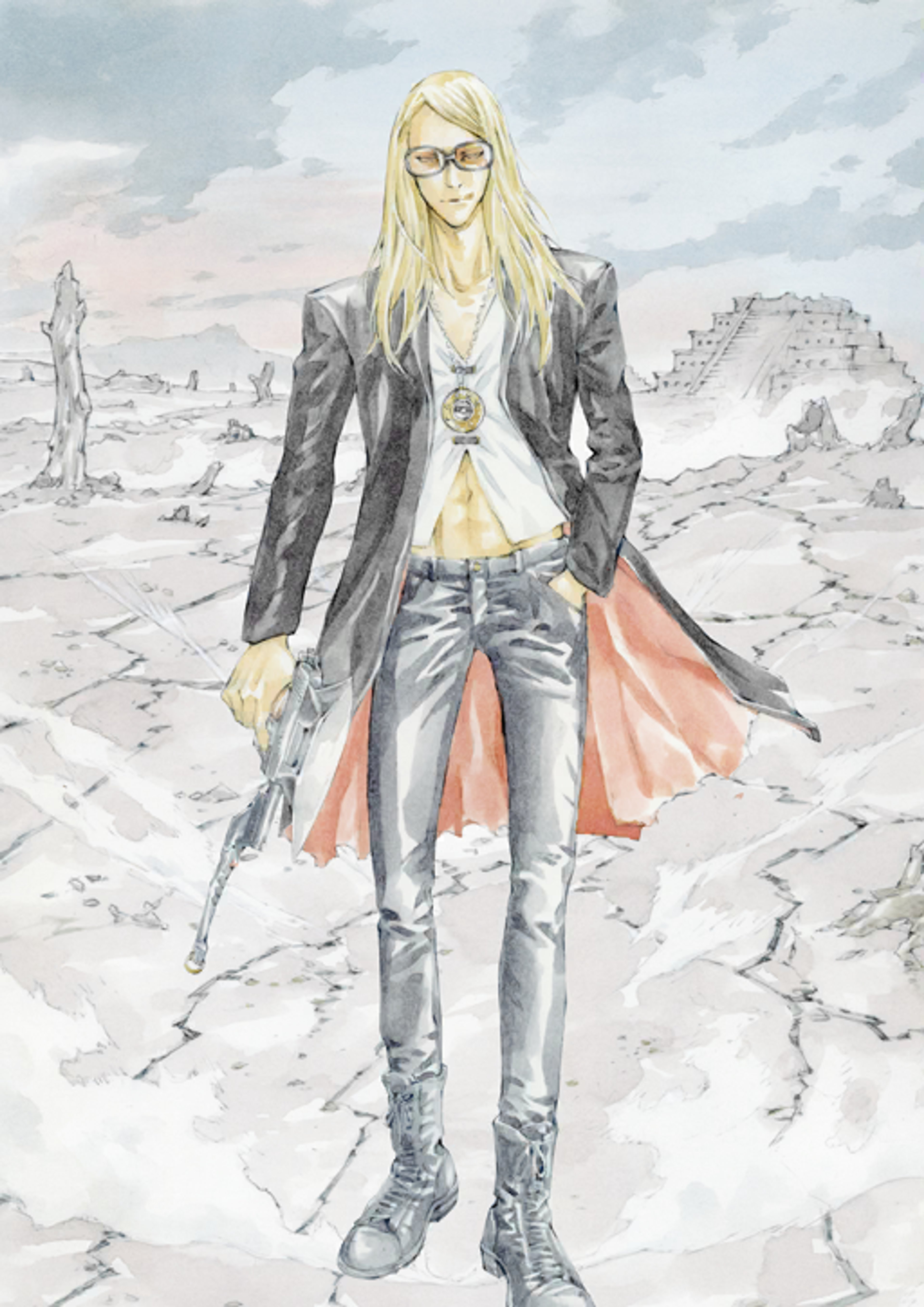 Aztec deity Tezcatlipoca as a mythological warrior