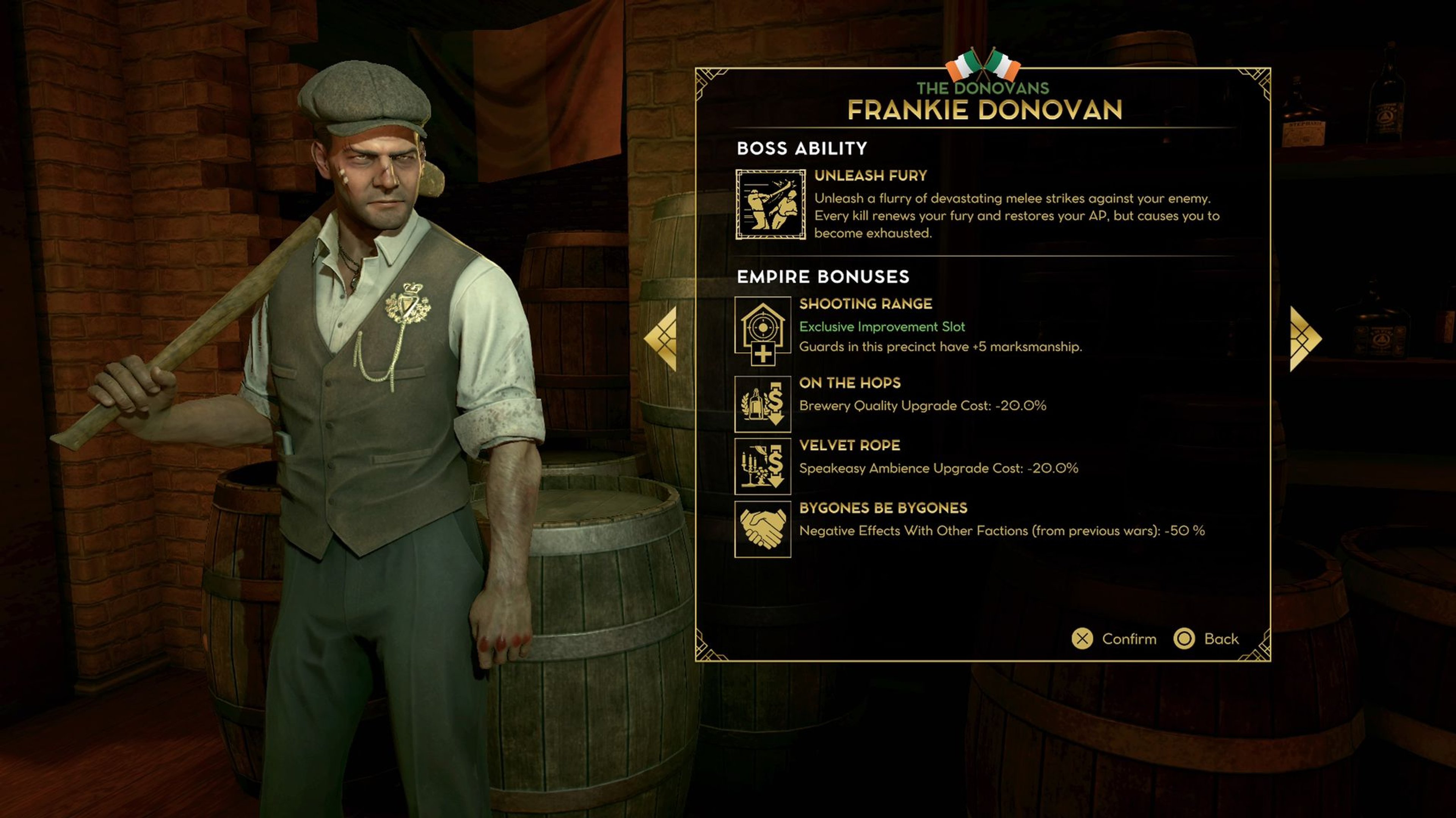 A middle-aged man in a gray suit standing in front of a wooden background