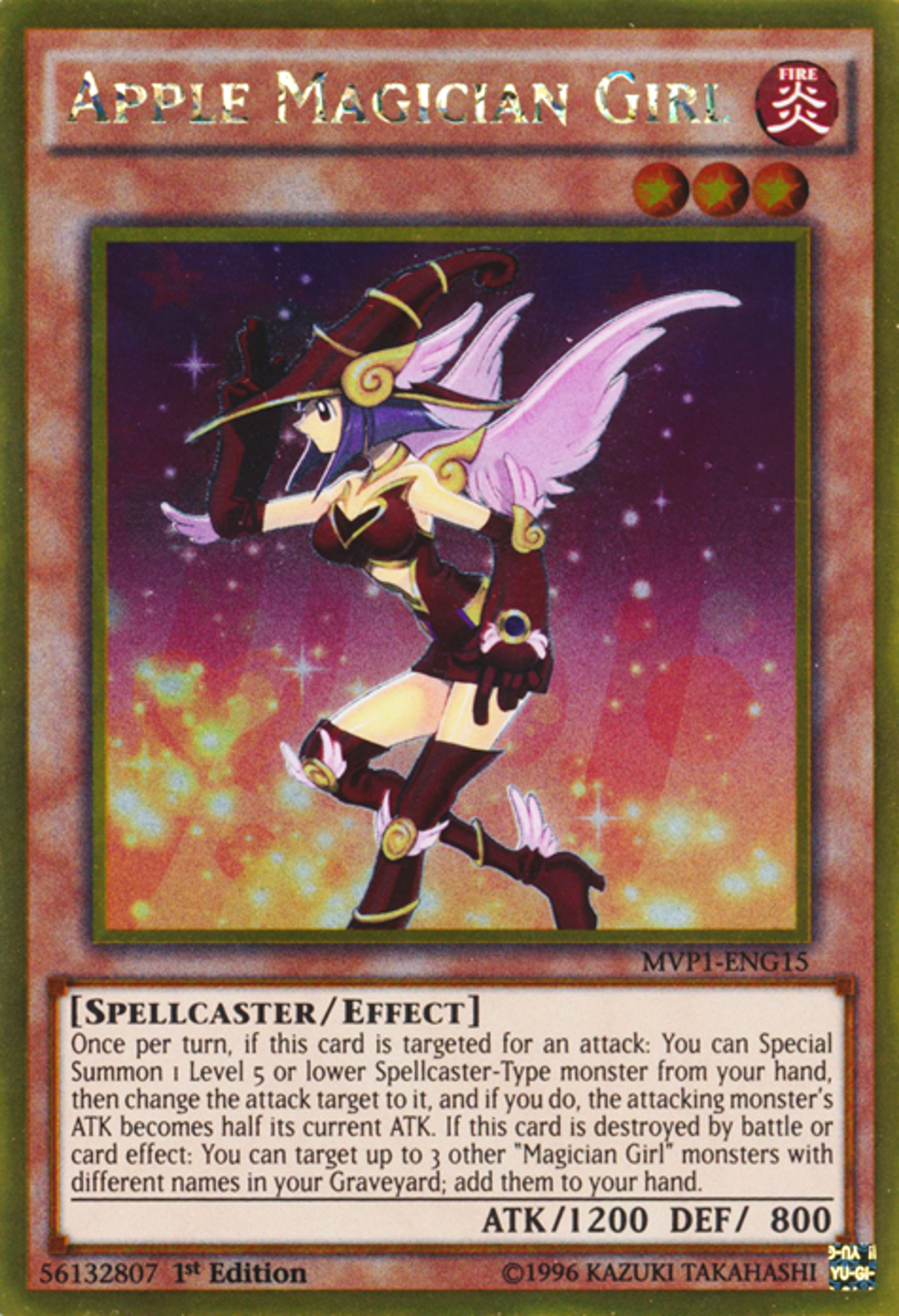 A young, spirited spellcaster with red hair and a magical girl-inspired outfit, wielding a staff or wand.