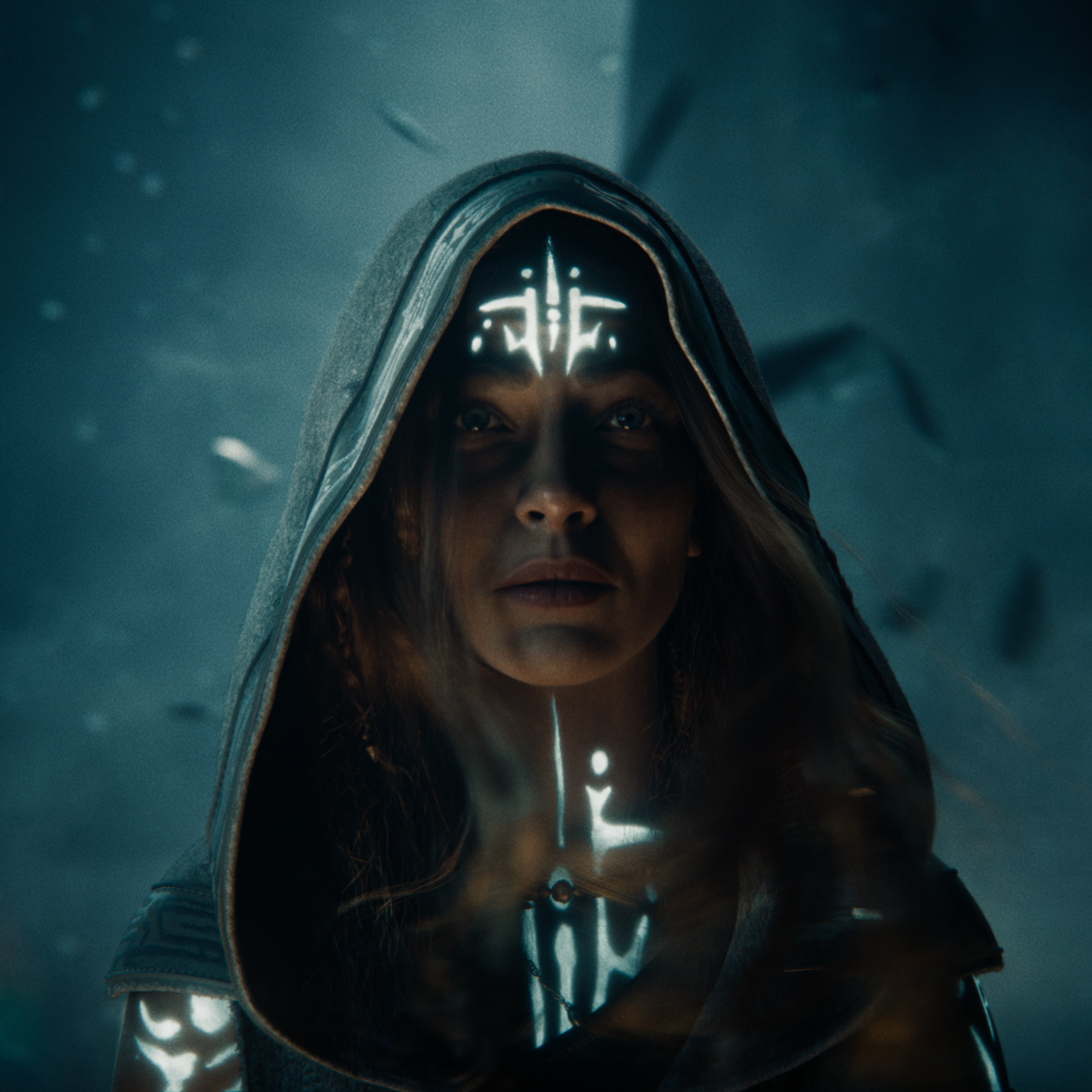 A powerful, mysterious female figure from the Elder Scrolls universe