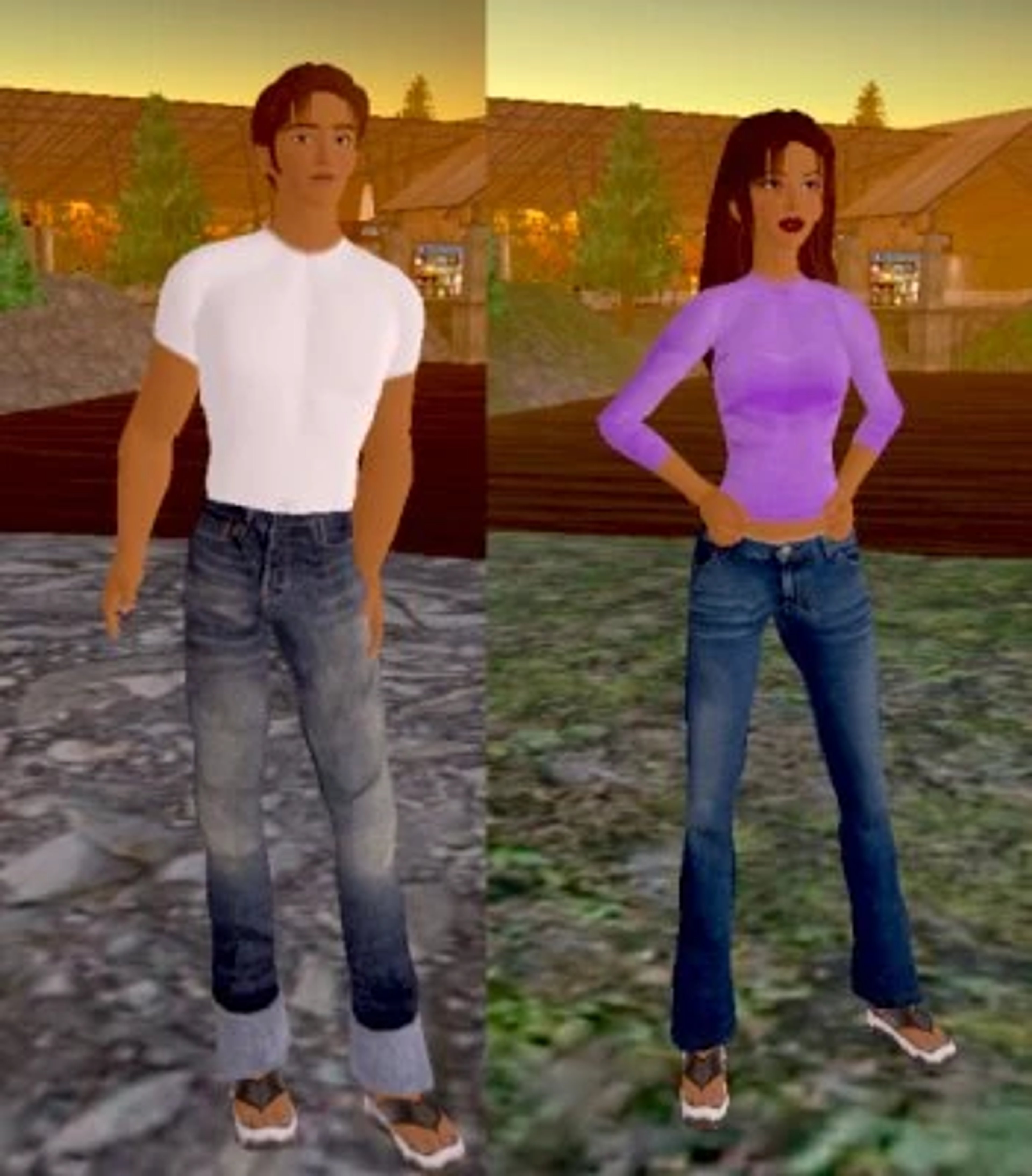 Digital avatar from Second Life