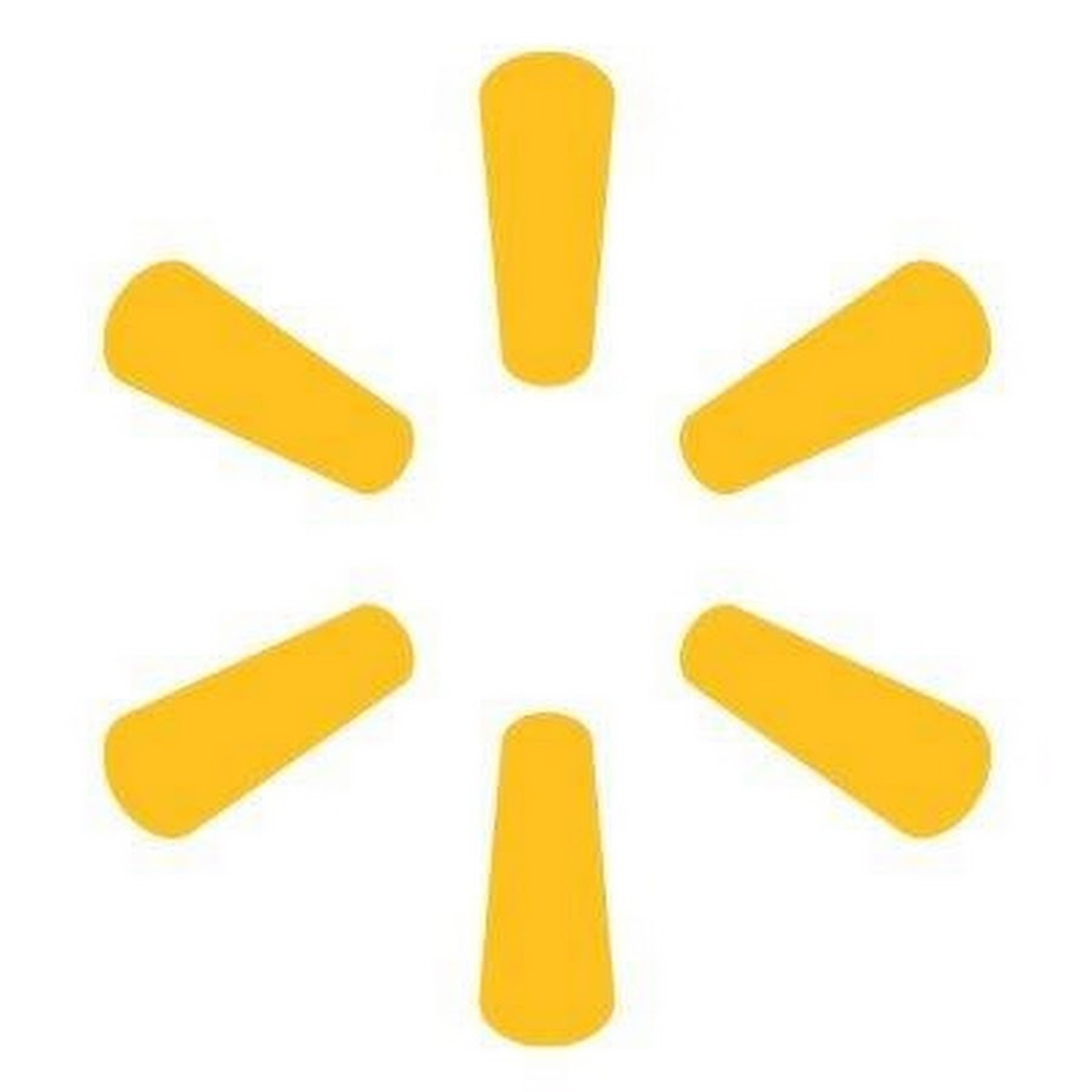 A yellow star-shaped icon or symbol