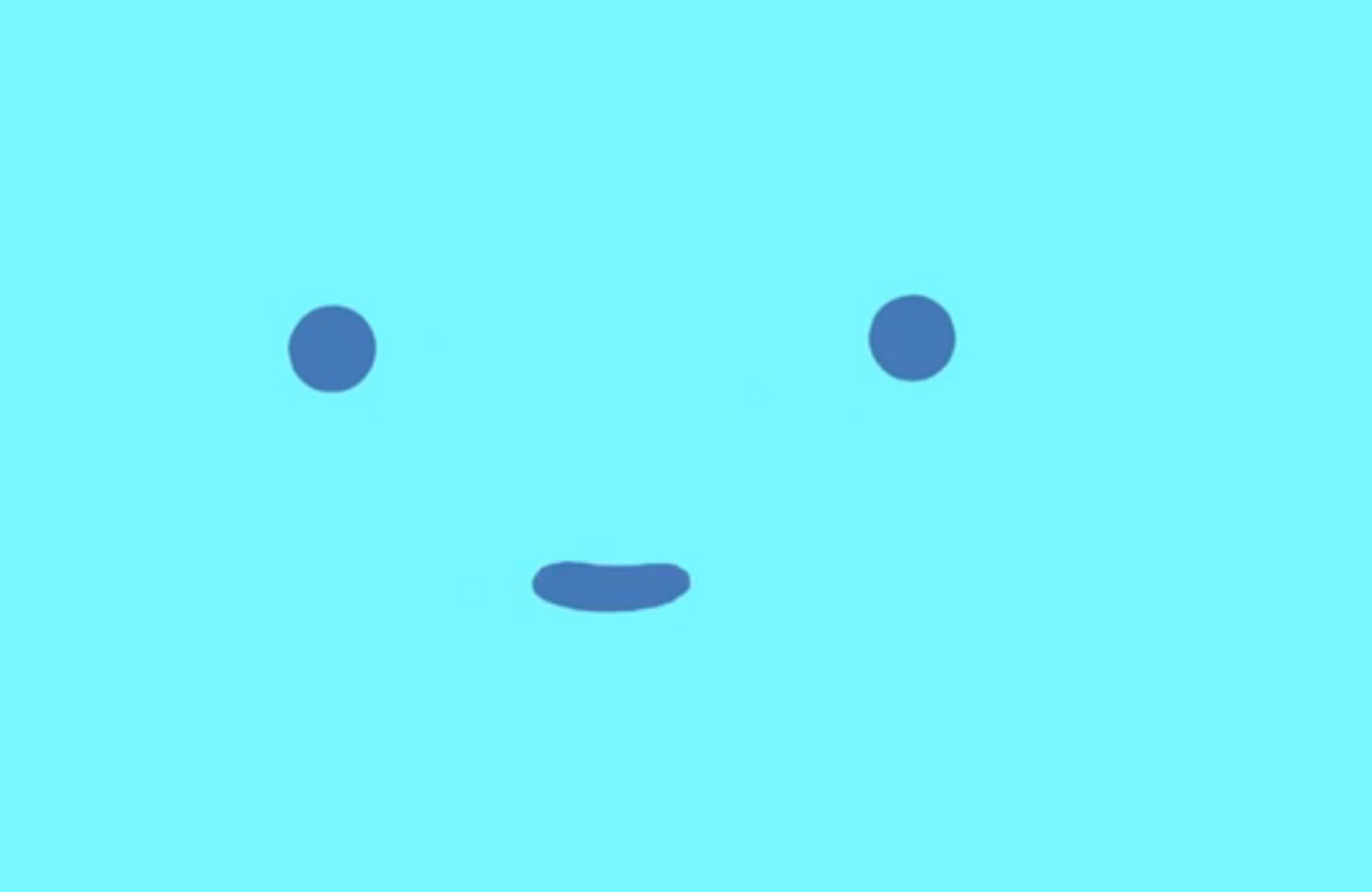 TempBot, a flying computer monitor with wings and a simple face