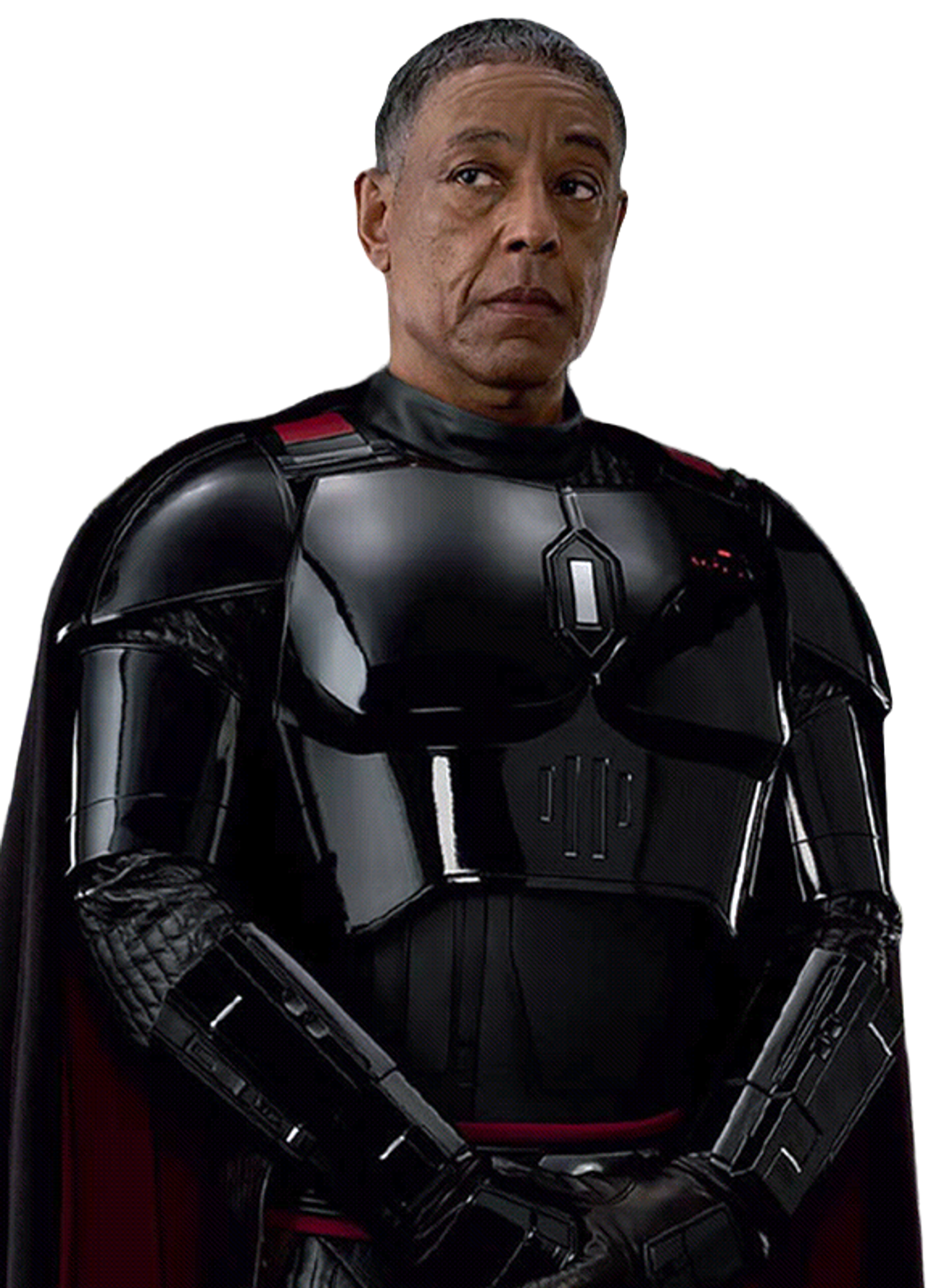 Moff Gideon from Star Wars, Imperial warlord in dark uniform