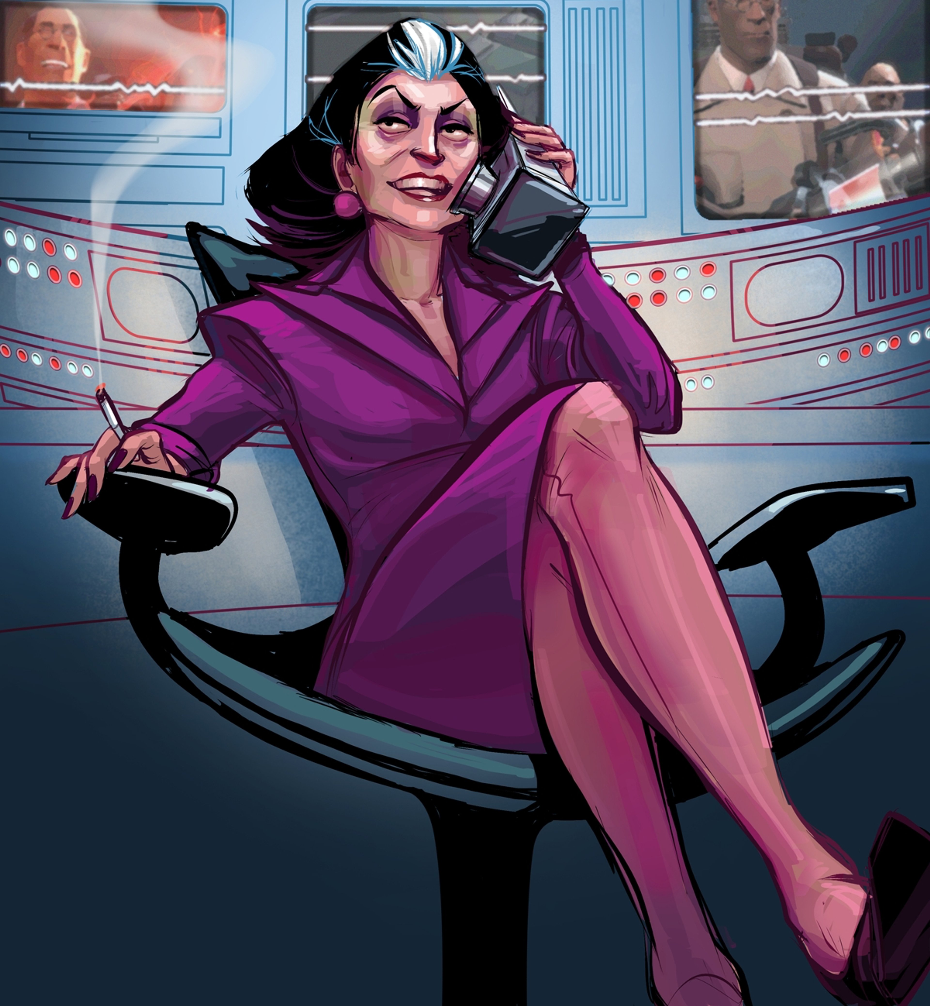 Team Fortress 2 Administrator character