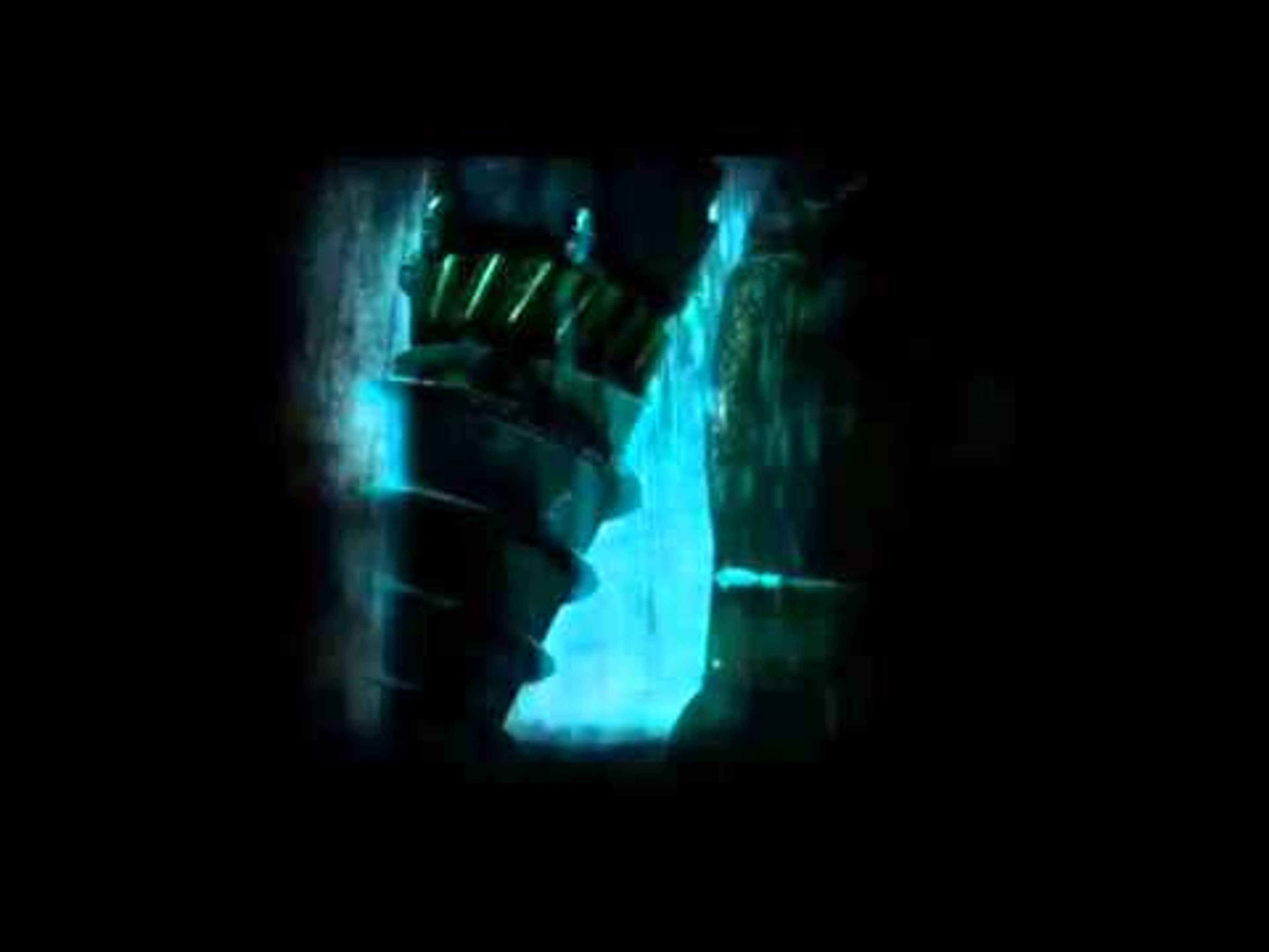 A large, hulking figure in an old-fashioned diving suit, lumbering through the decrepit corridors of Rapture.