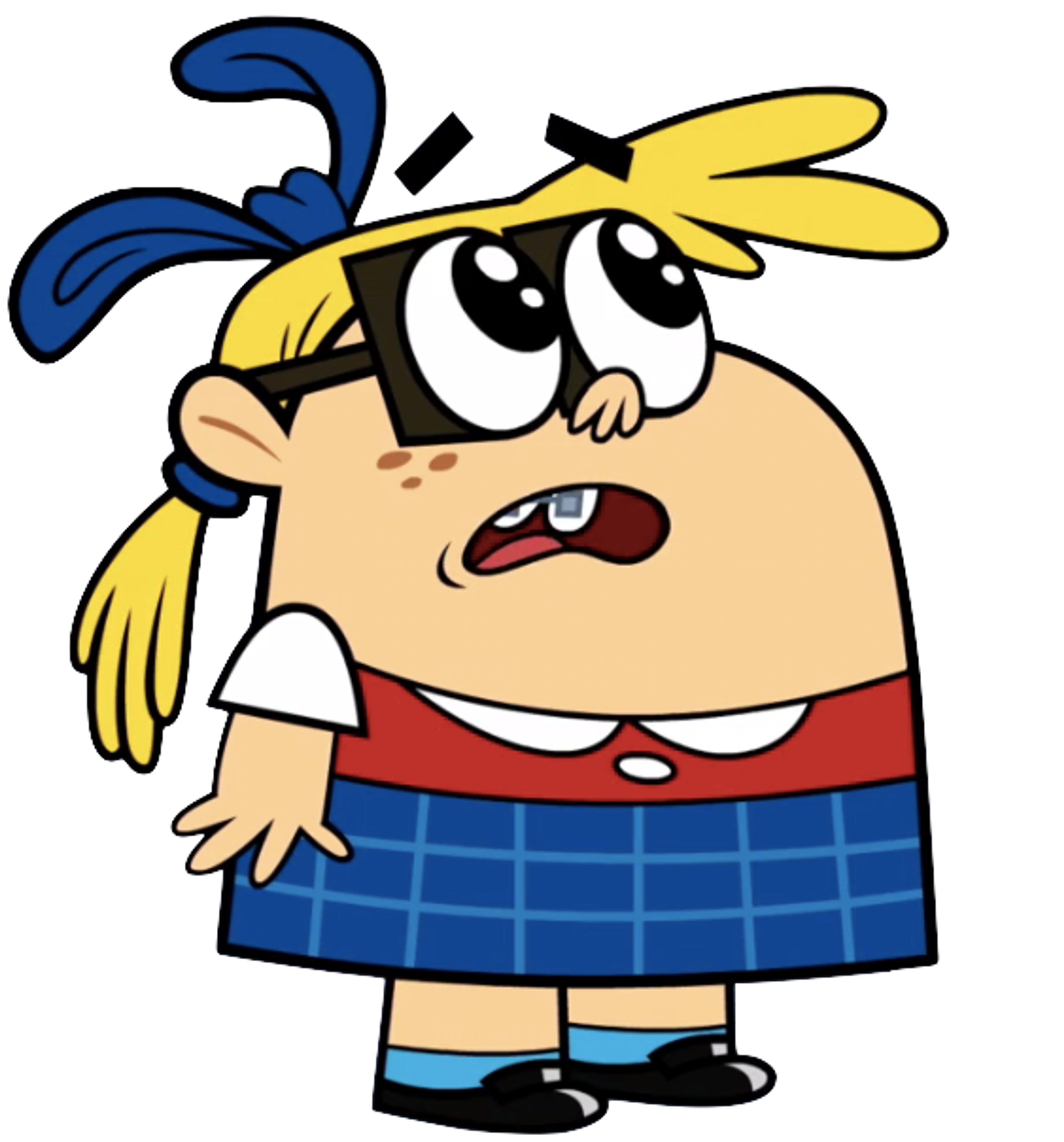 A cartoon character named Beverly, who is the loyal assistant to the villain Amanda Killman.