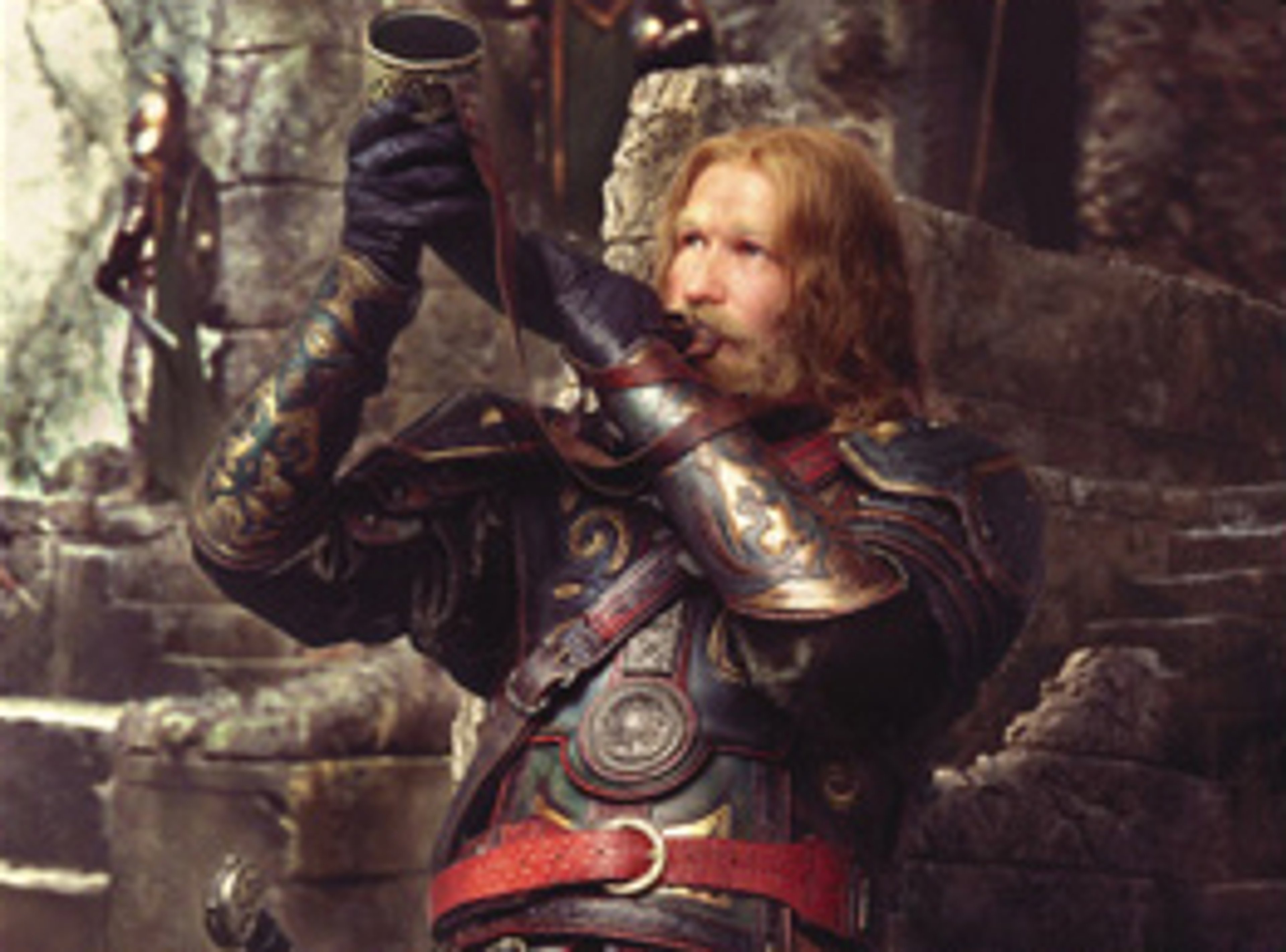 A warrior of the Rohirrim, the horse-lords of Rohan, named Erkenbrand.