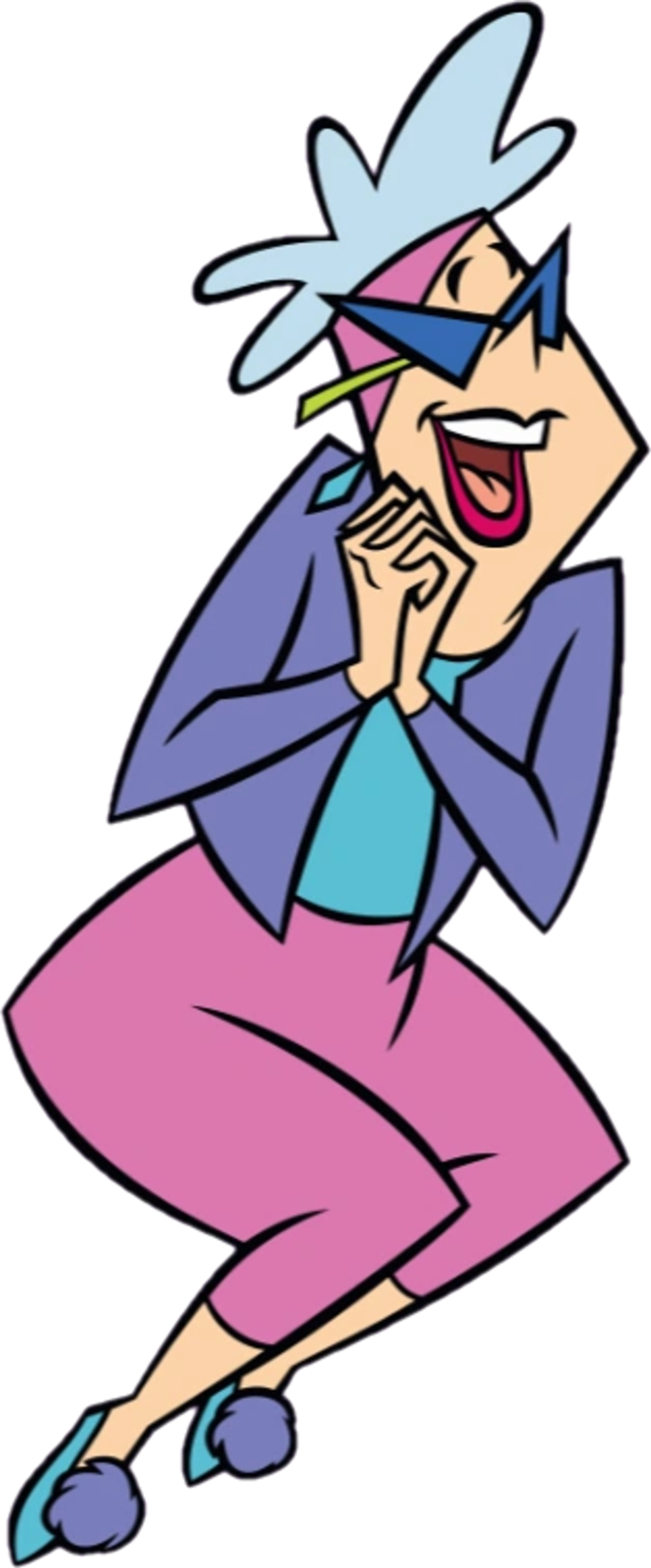 Bunny Bravo, purple-haired mother from Johnny Bravo cartoon