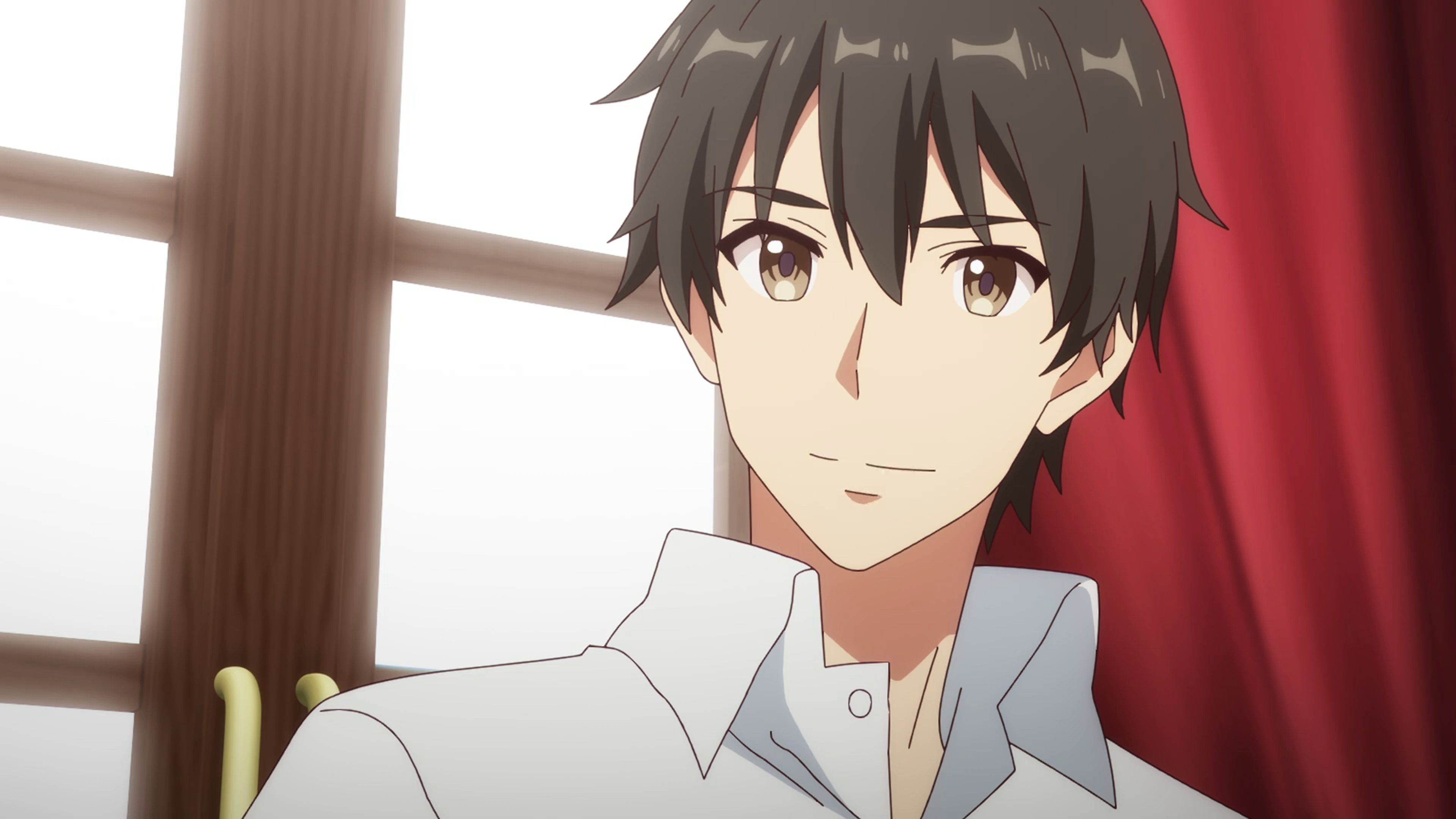 A young man with dark hair in a formal setting