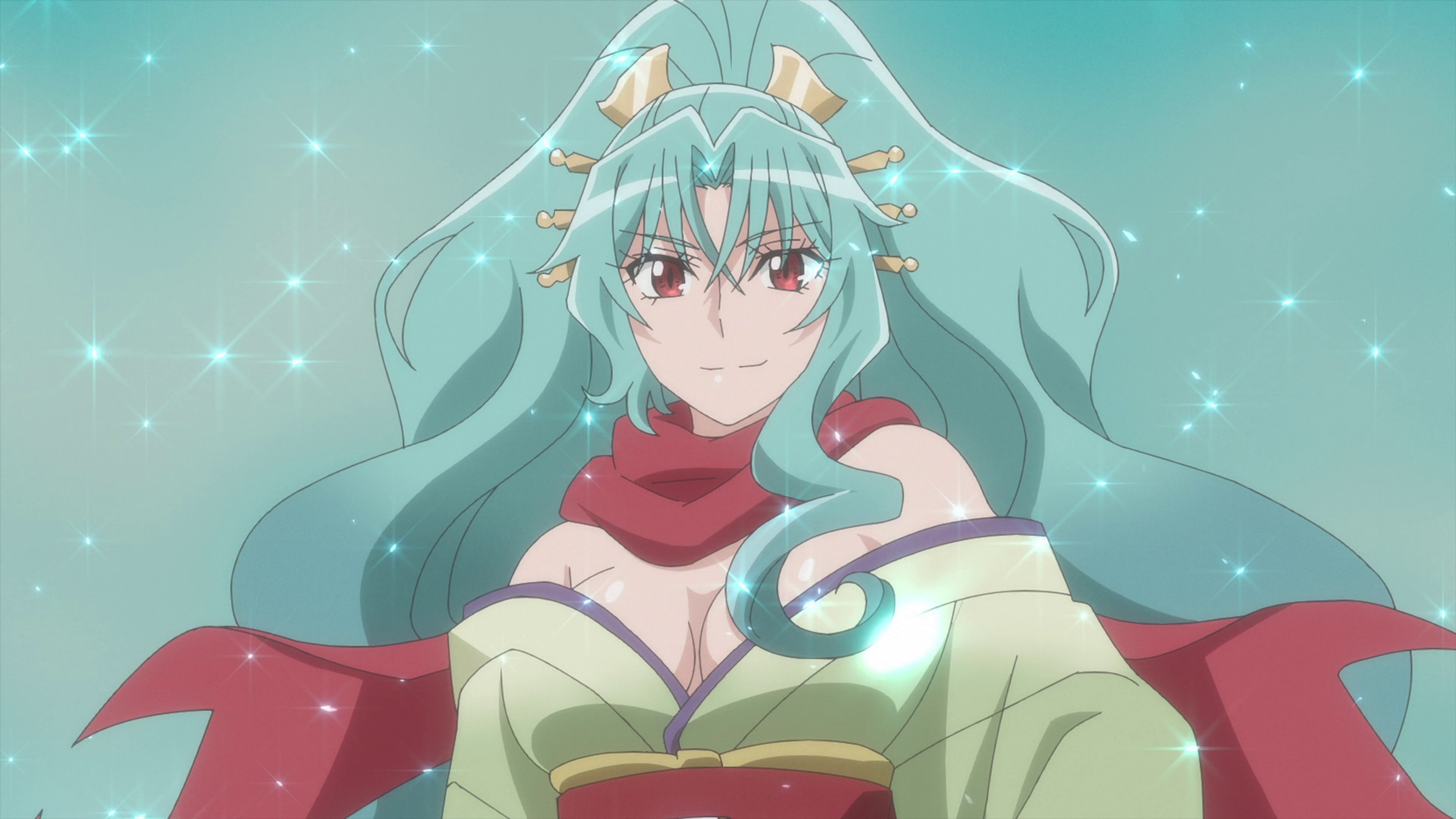 A beautiful young woman in a traditional Japanese kimono