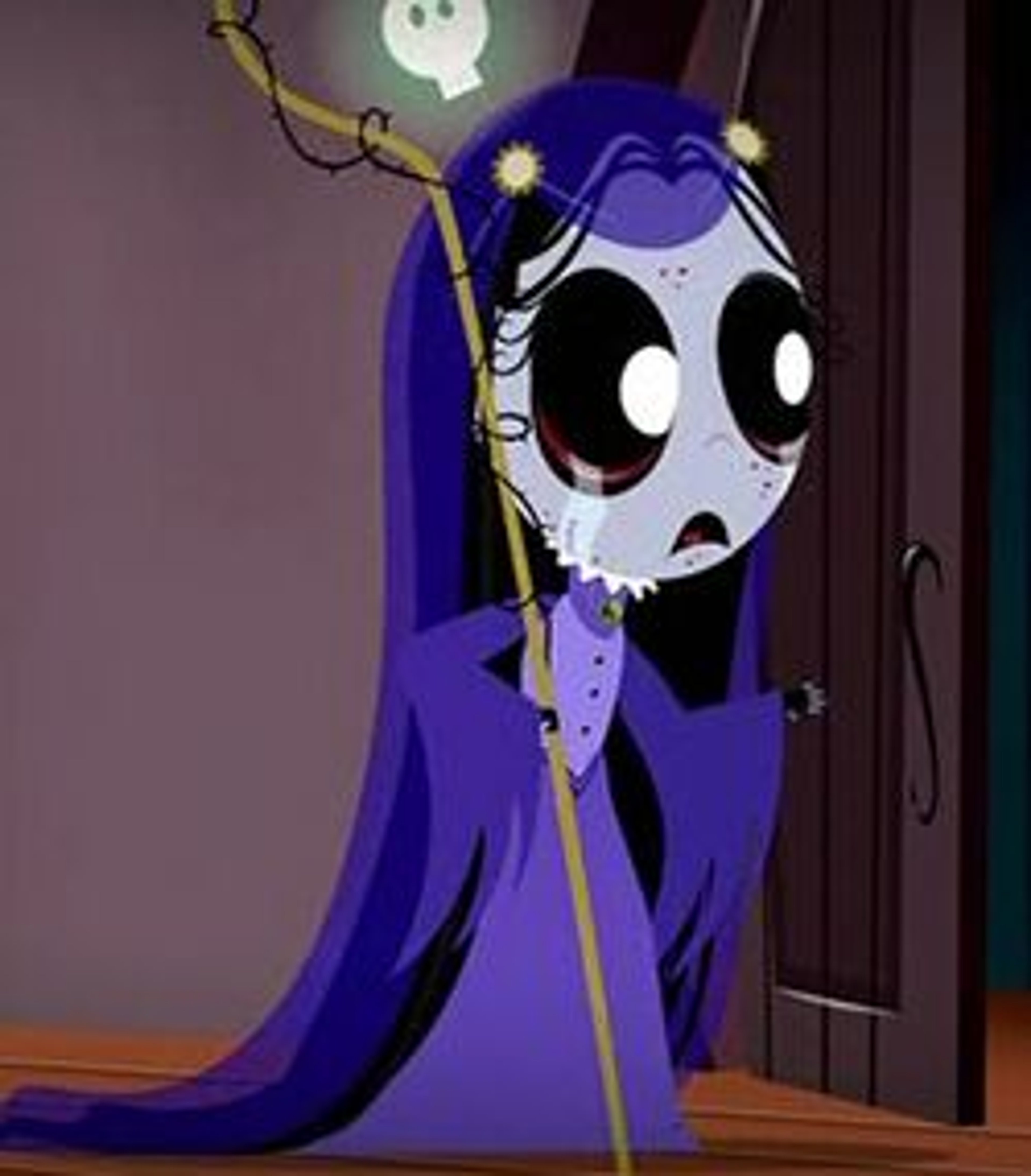 Misery, a gothic banshee character from Ruby Gloom