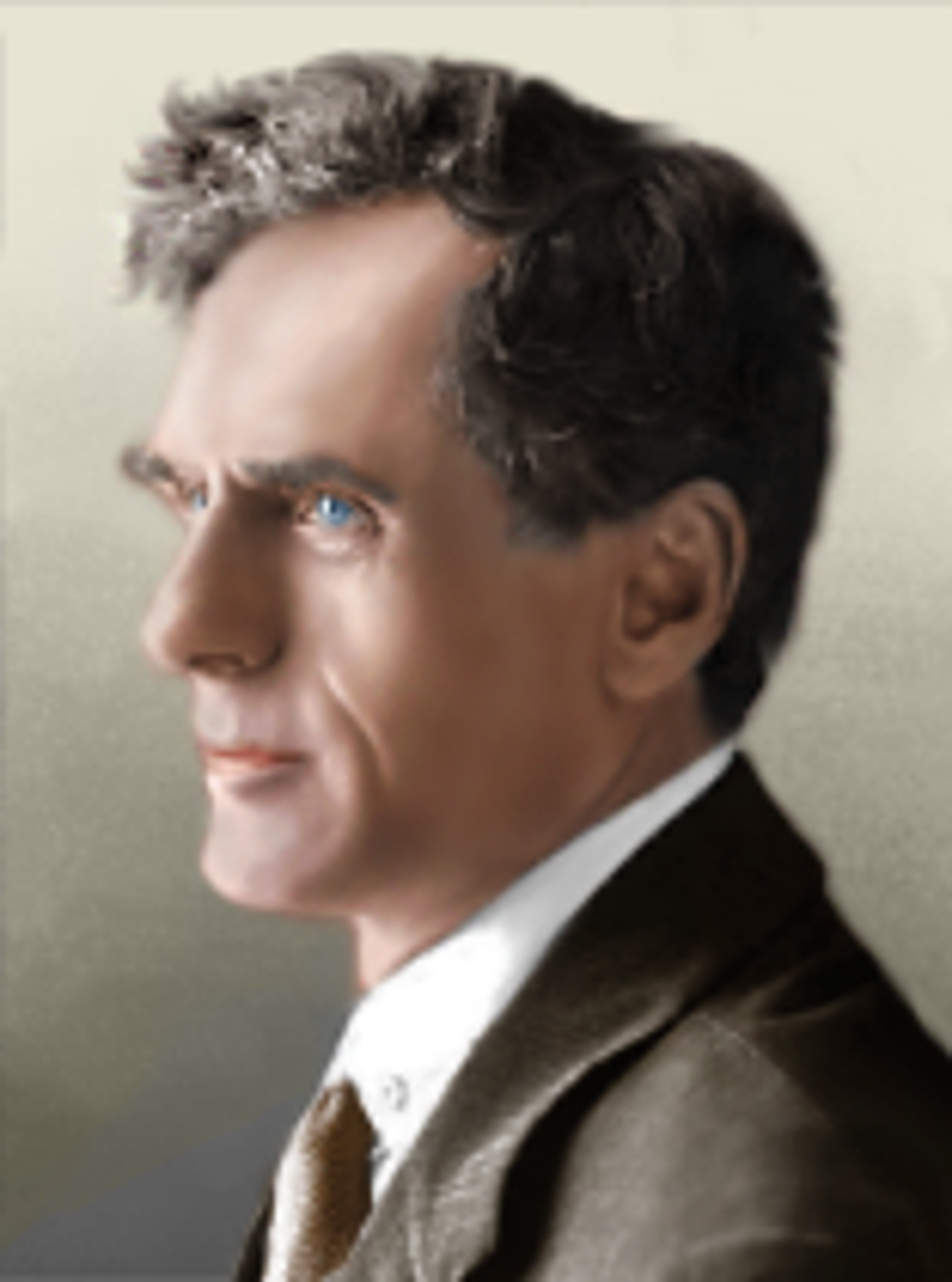 Portrait of a middle-aged man in a suit and tie