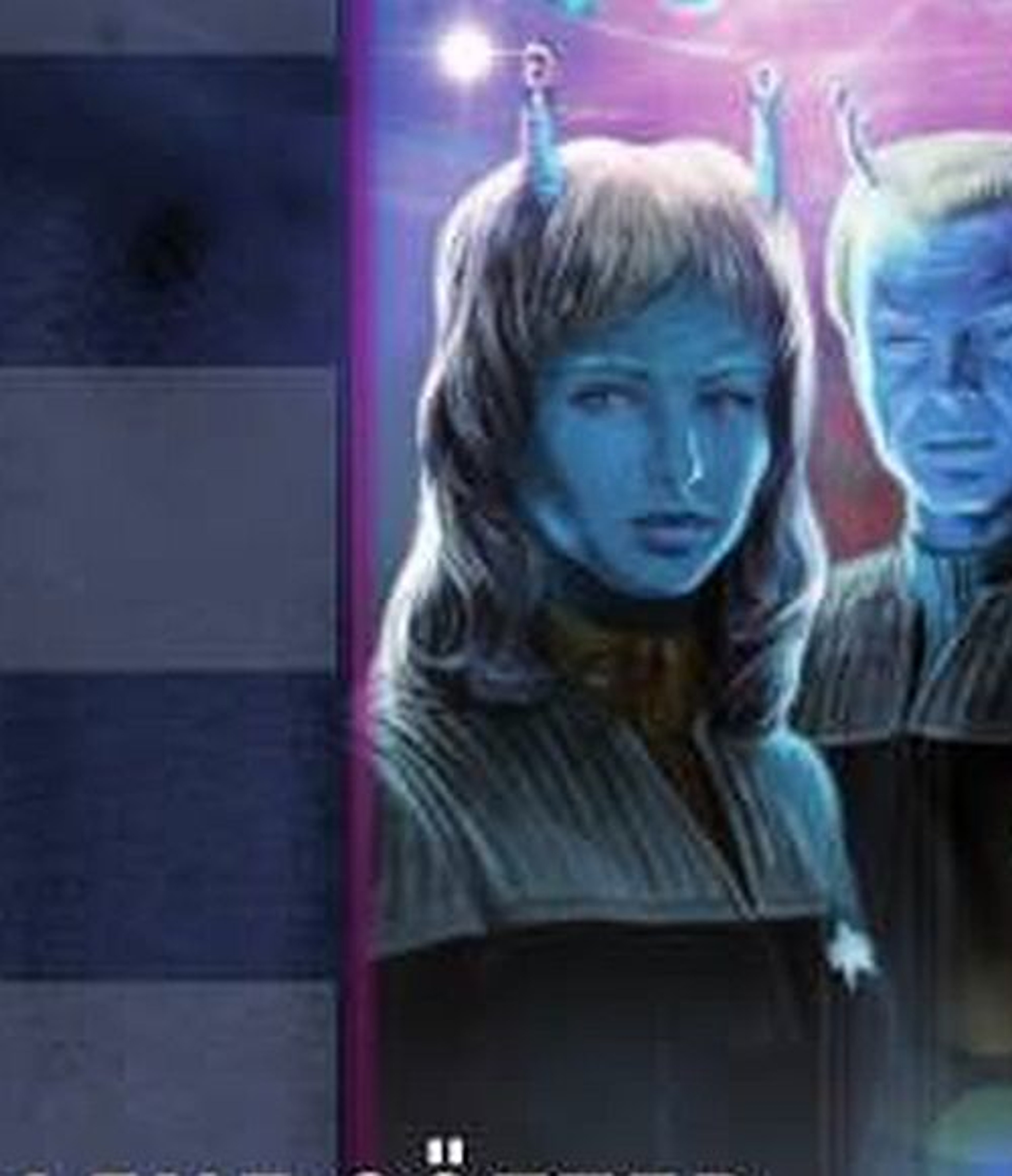 An Andorian Starfleet security officer named Lieutenant Pava Ek'Noor sh'Aqabaa