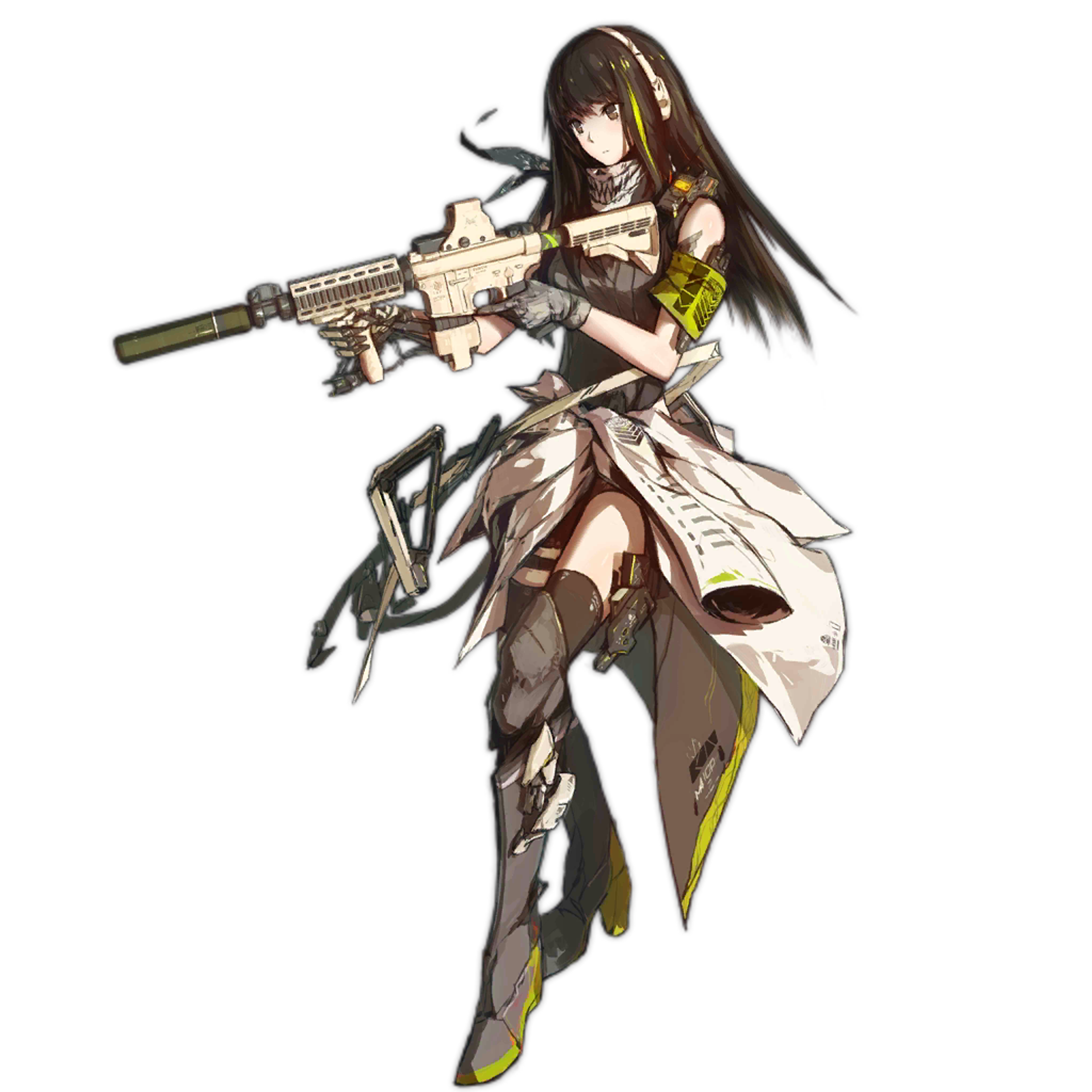 M4A1, a combat android from Girls' Frontline