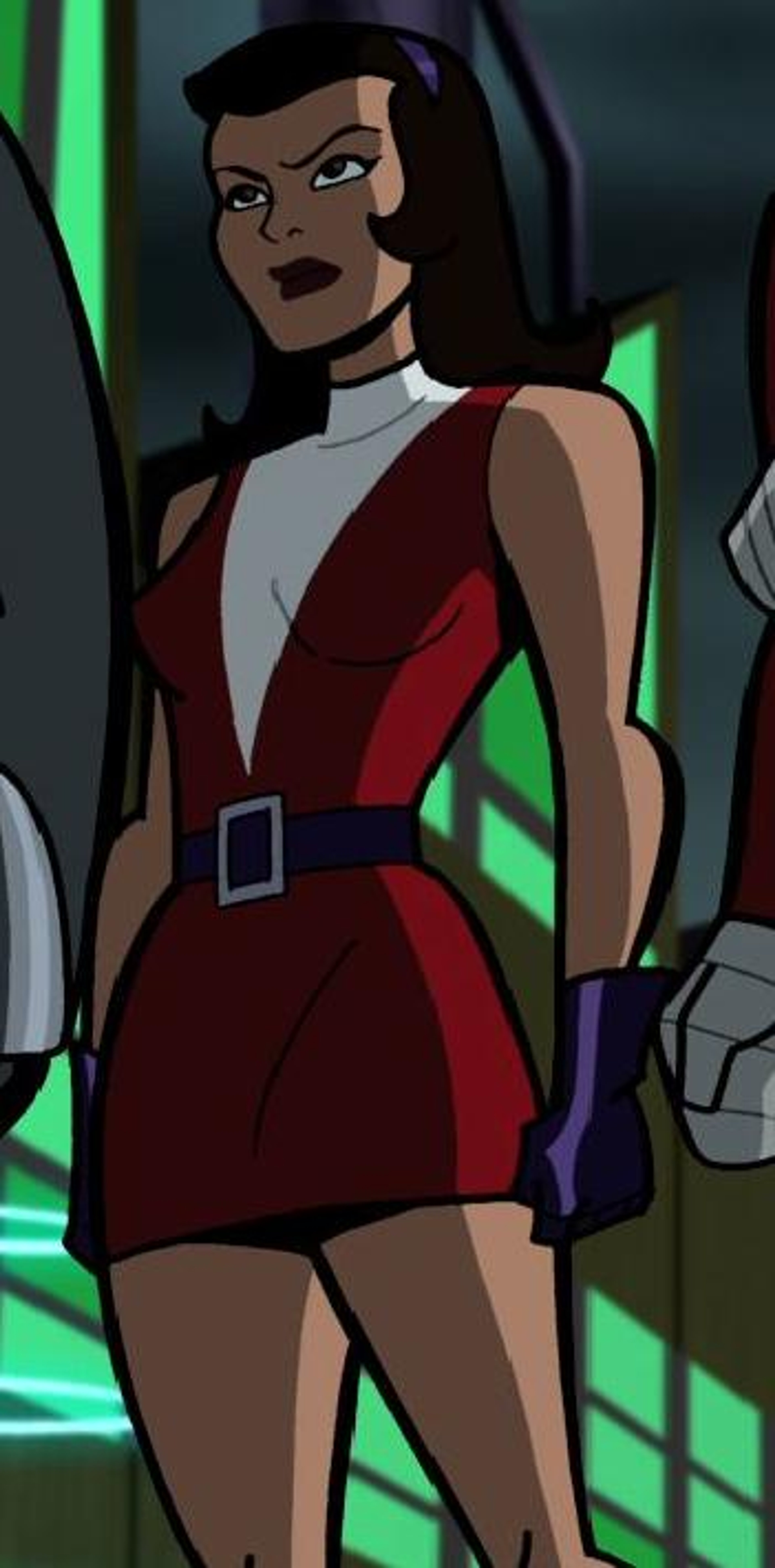 Elasti-Girl from Doom Patrol, a superhero who can change her size