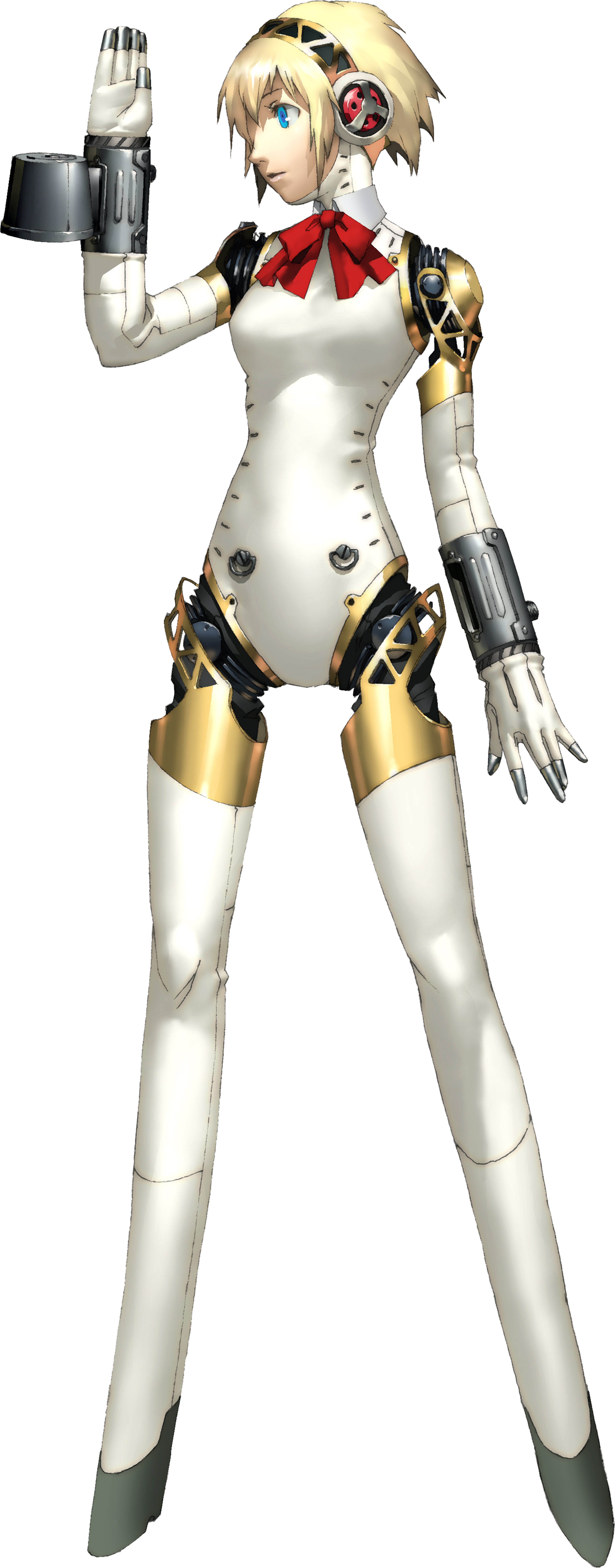 Aigis was created by the Kirijo Group to combat the supernatural threat of Shadows.,She was the last remaining Anti-Shadow Suppression Weapon, designed with advanced combat capabilities.,Aigis initially struggled to understand human emotions and relationships, but gradually developed a capacity for empathy and connection.,Her journey involved forming bonds with the members of SEES and ultimately finding meaning in protecting those close to her.,Aigis played a pivotal role in the events of Persona 3, using her abilities to aid the protagonist in their struggle against the forces of darkness.