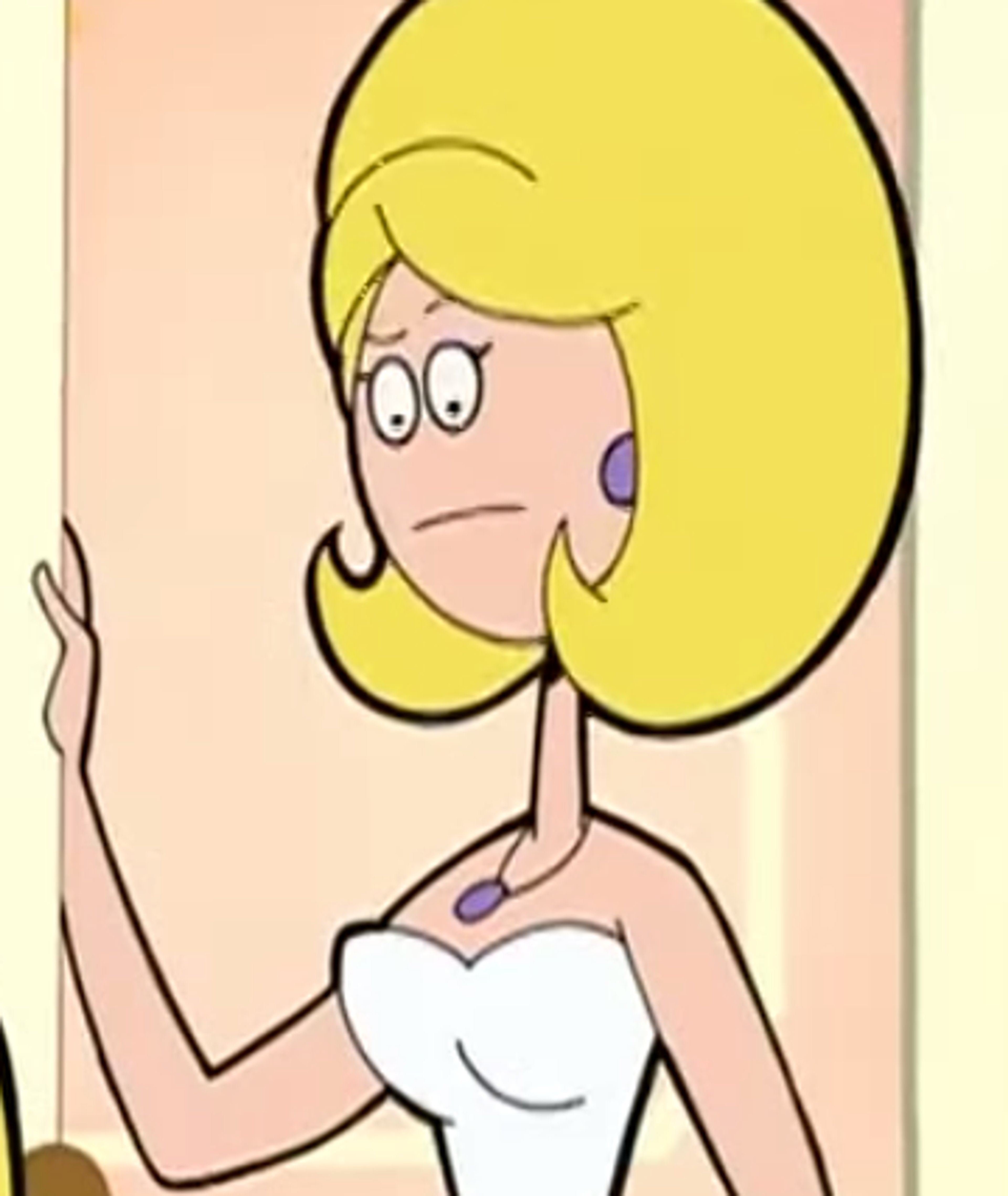 Grew up in a wealthy family in The Hills,Married George Klimer, a successful businessman,Became a socialite and Little Amazon den mother,Maintains a close friendship with Pickles Oblong from their youth,Cares more about appearances and status than her own children