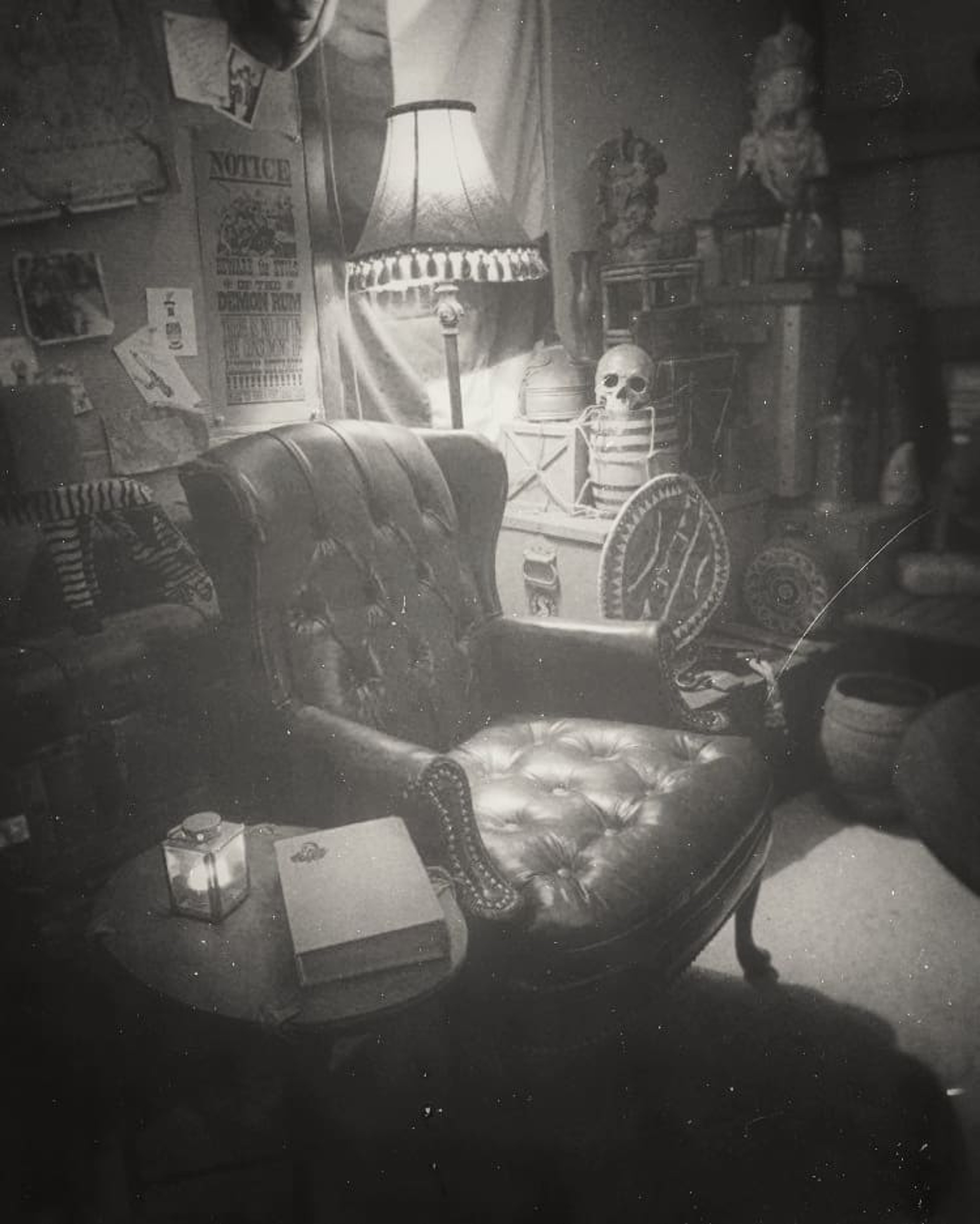 Adventurous archaeologist in explorer's attire