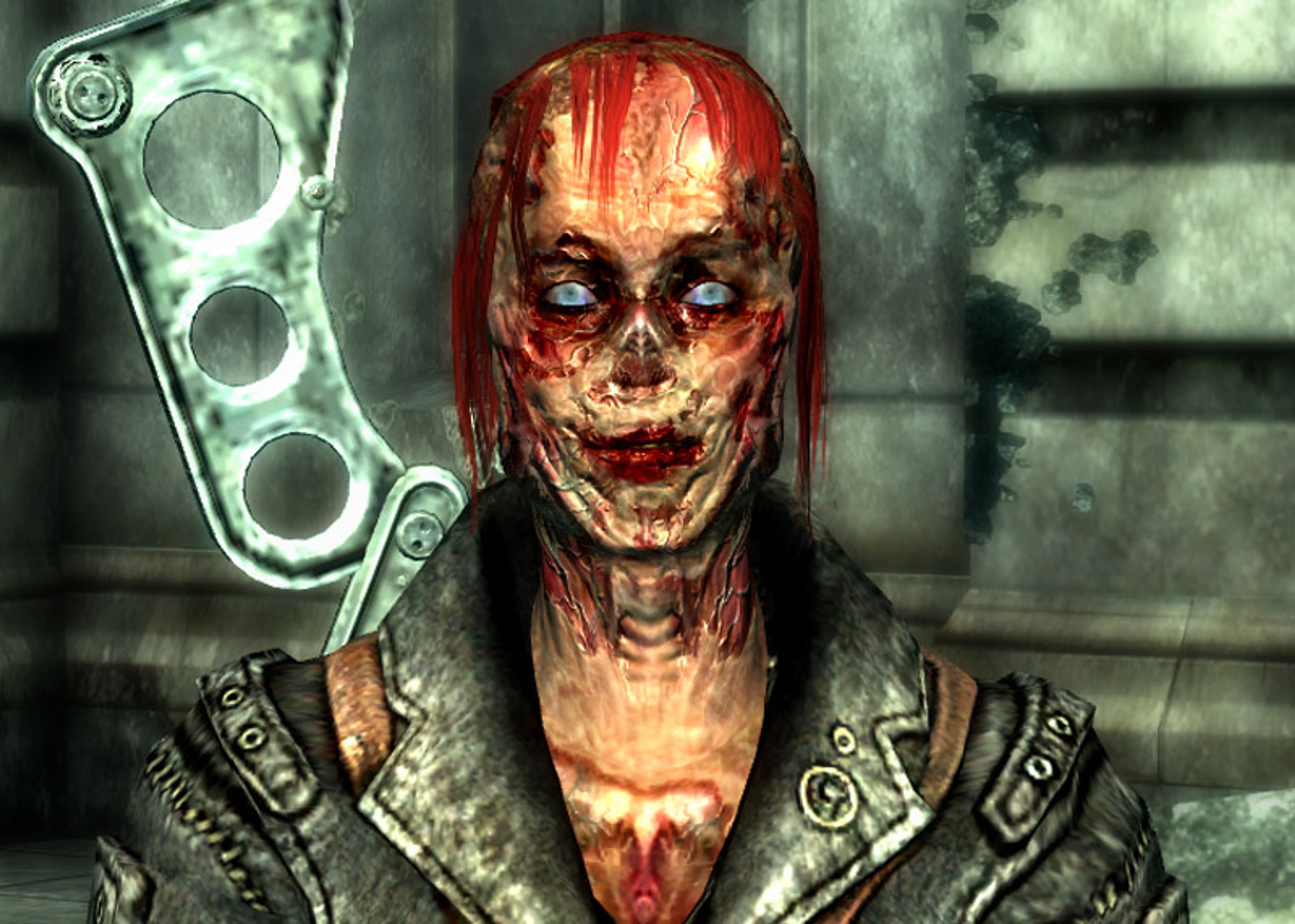 Fallout 3 ghoul character Willow, Museum of History sentry